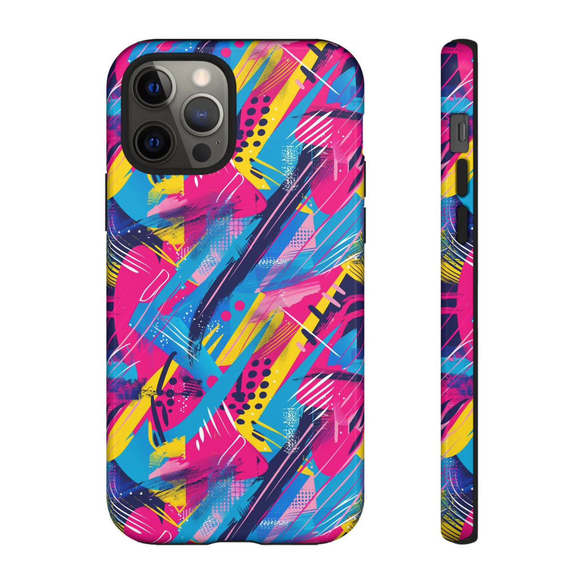 Retro 80s Seamless Phone Case – Vintage Style Meets Modern Protection 103