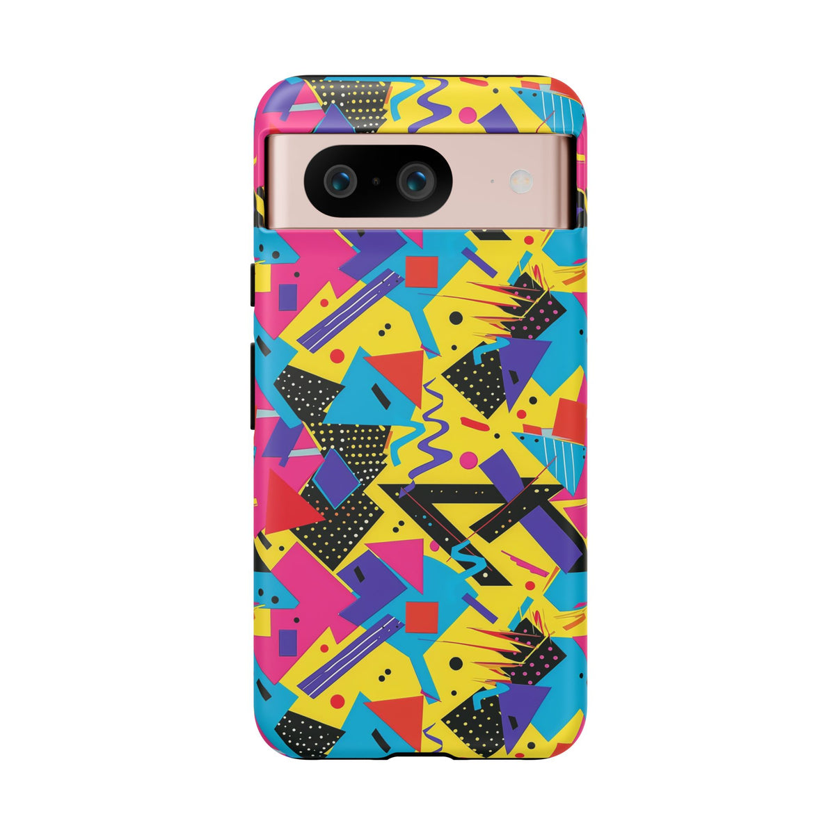 90s Themed Seamless Pattern Phone Case – Embrace Retro Style and Protection 223