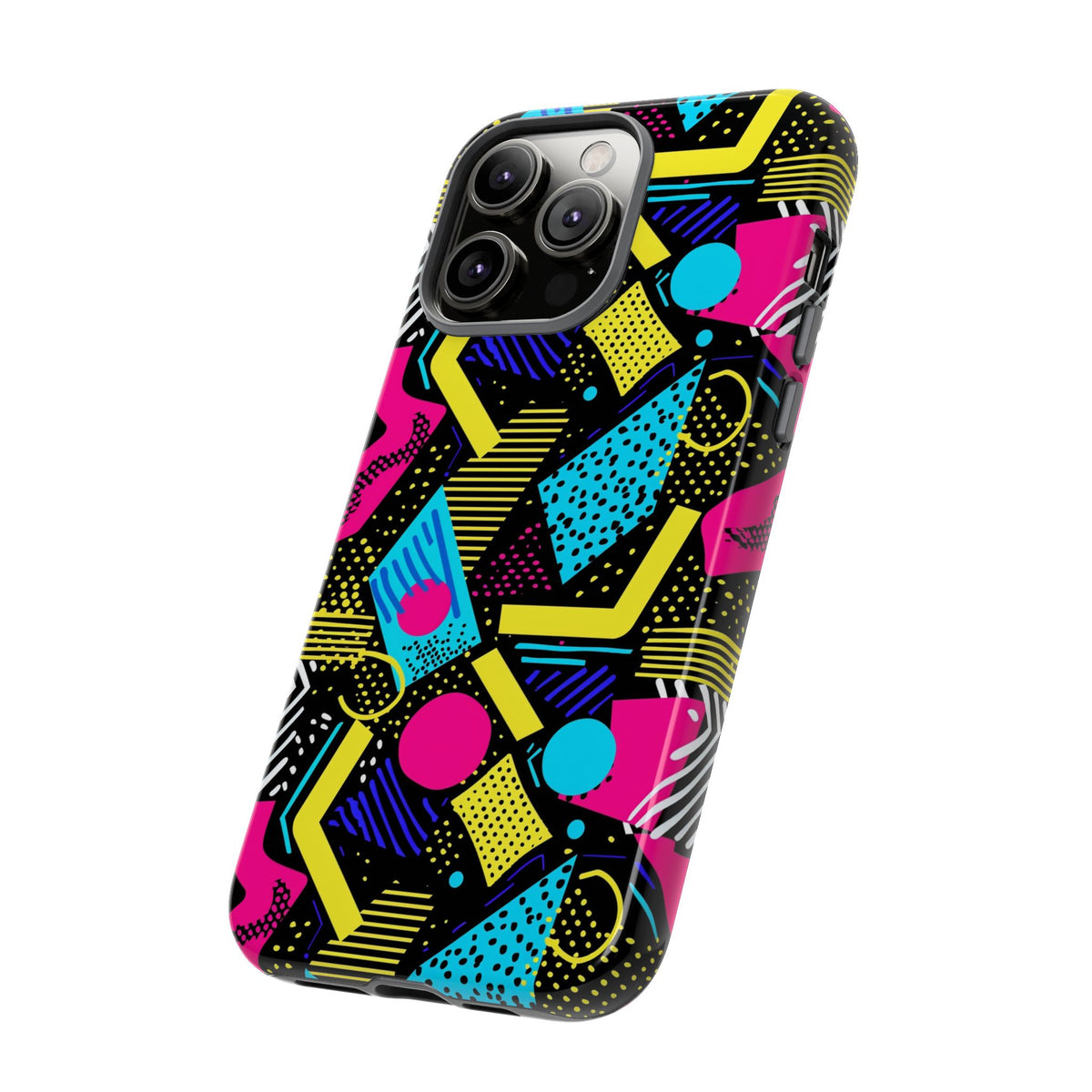 Retro 80s Seamless Phone Case – Vintage Style Meets Modern Protection 187