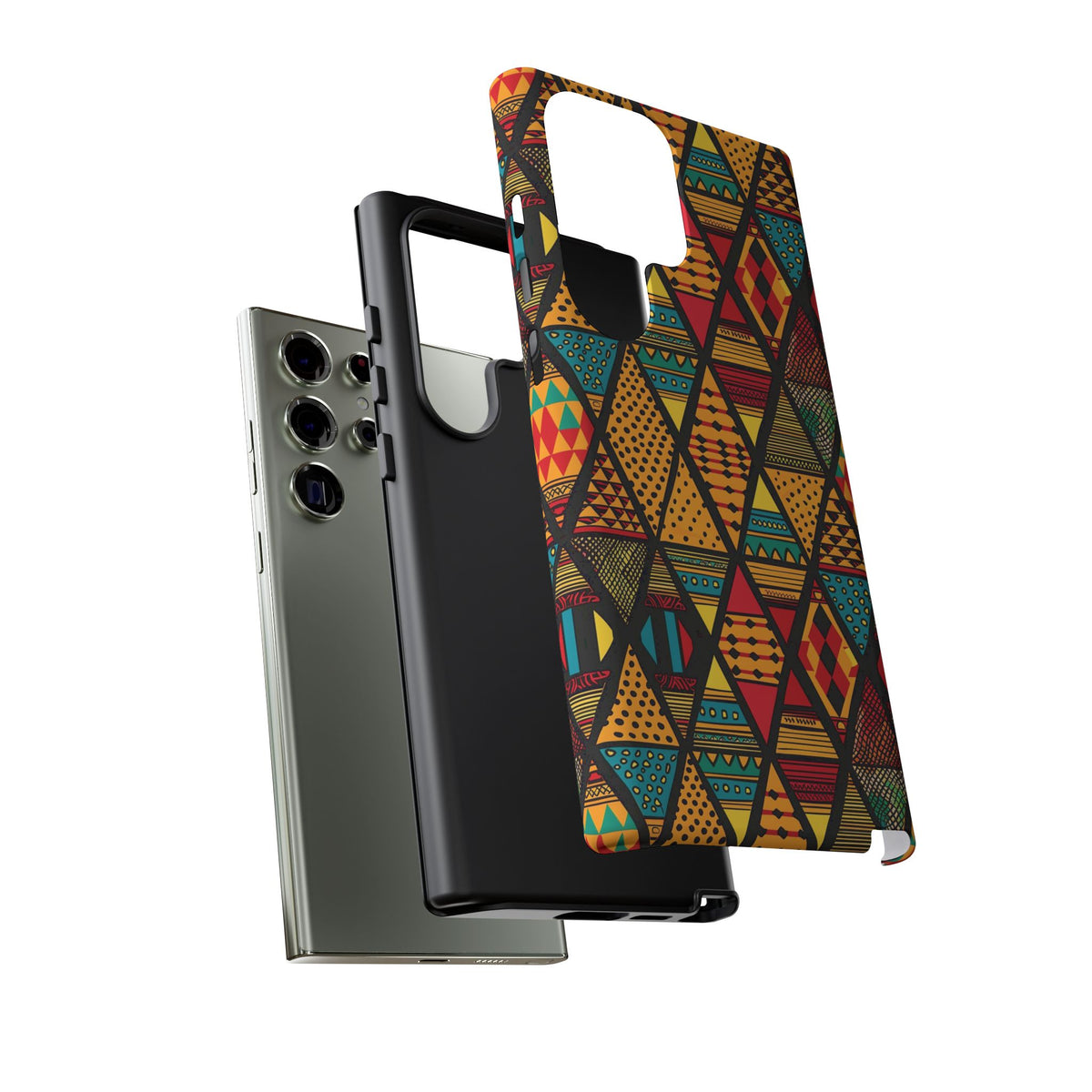 Stylish African Pattern Phone Case – Unique and Vibrant Protection 178