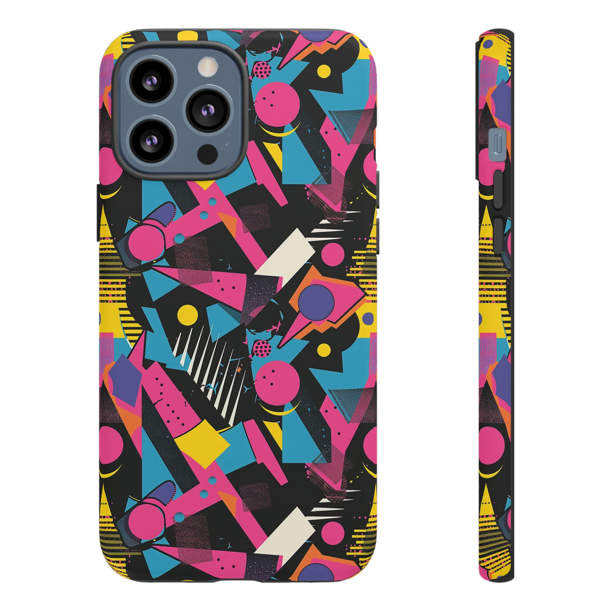 Retro 80s Seamless Phone Case – Vintage Style Meets Modern Protection 077