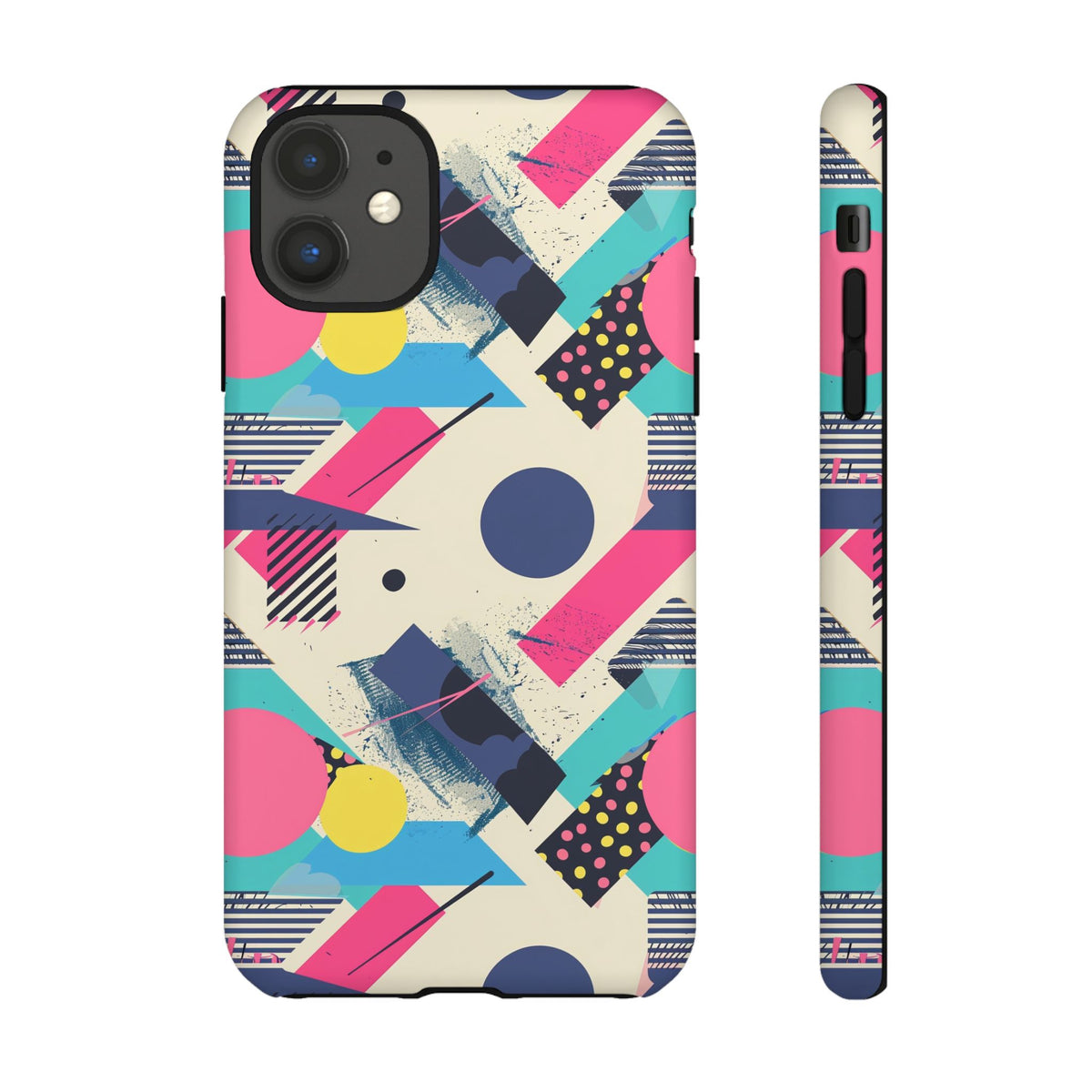 Retro 80s Seamless Phone Case – Vintage Style Meets Modern Protection 089