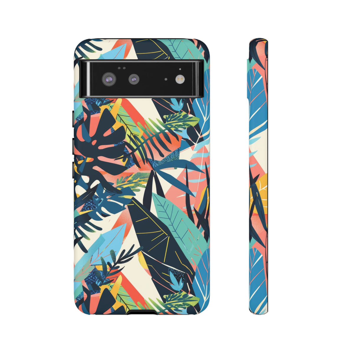 Jungle Collage Phone Case – Vibrant & Durable