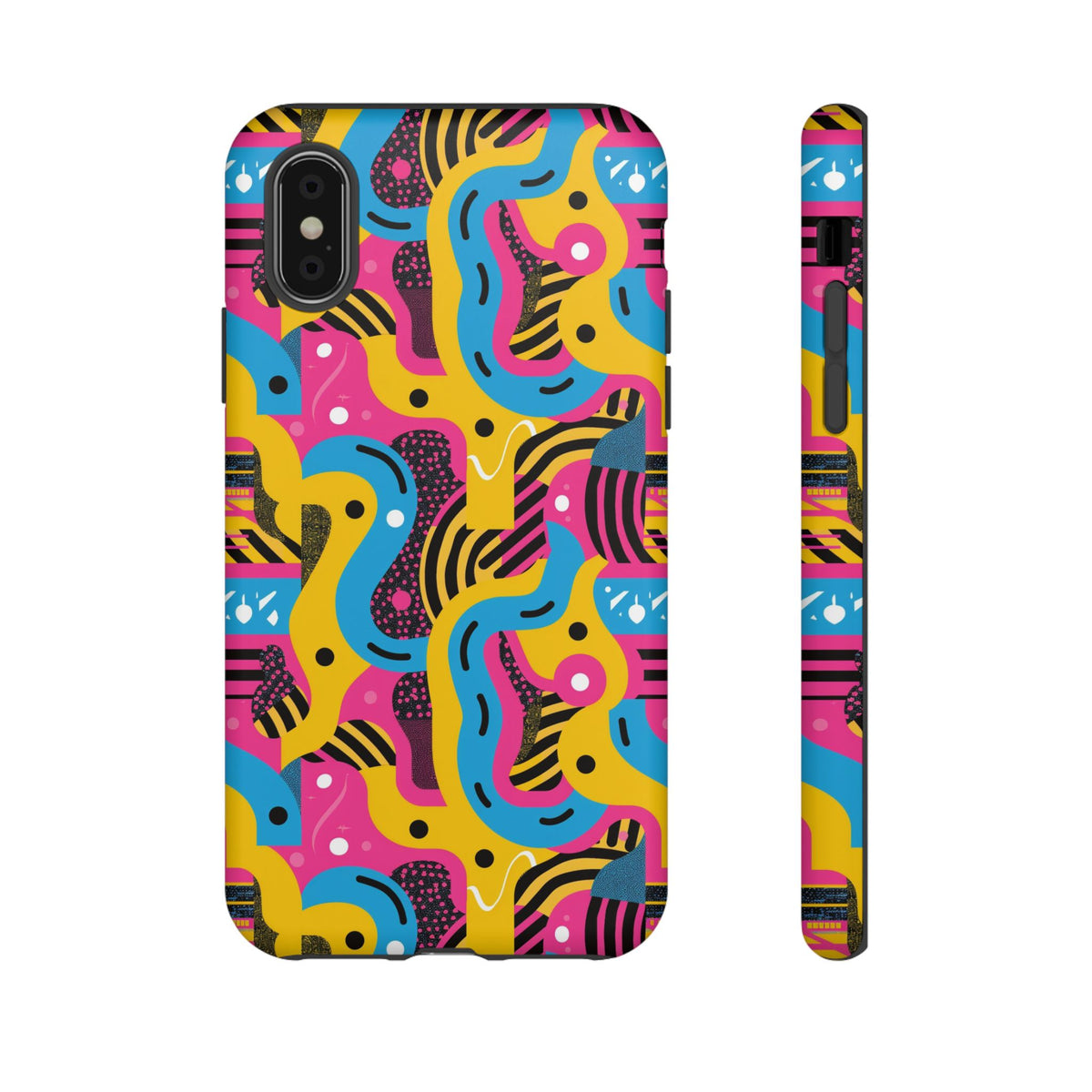 Retro 80s Seamless Phone Case – Vintage Style Meets Modern Protection 109