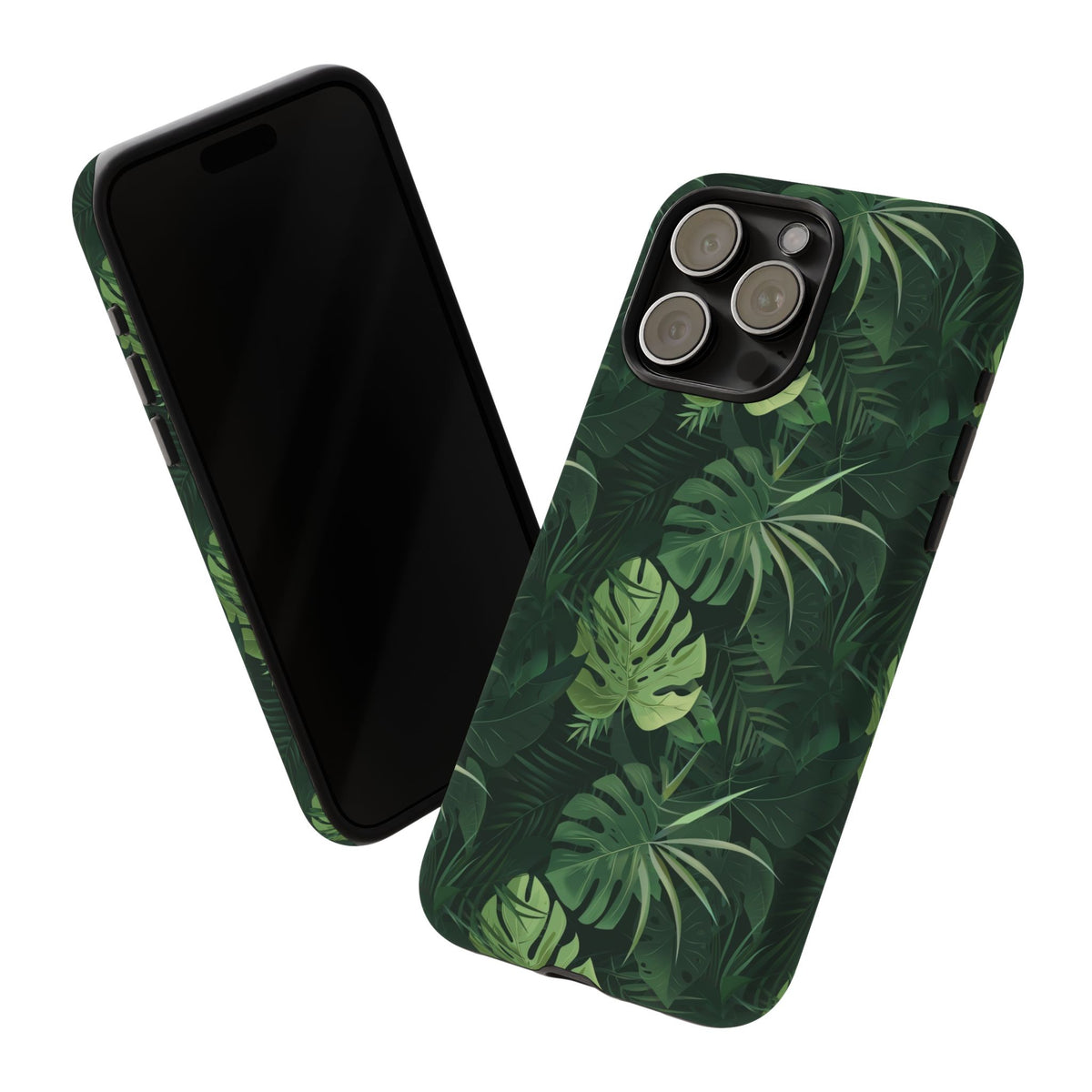 Jungle Pattern Phone Case – Exotic & Lush Design for Your Phone 335