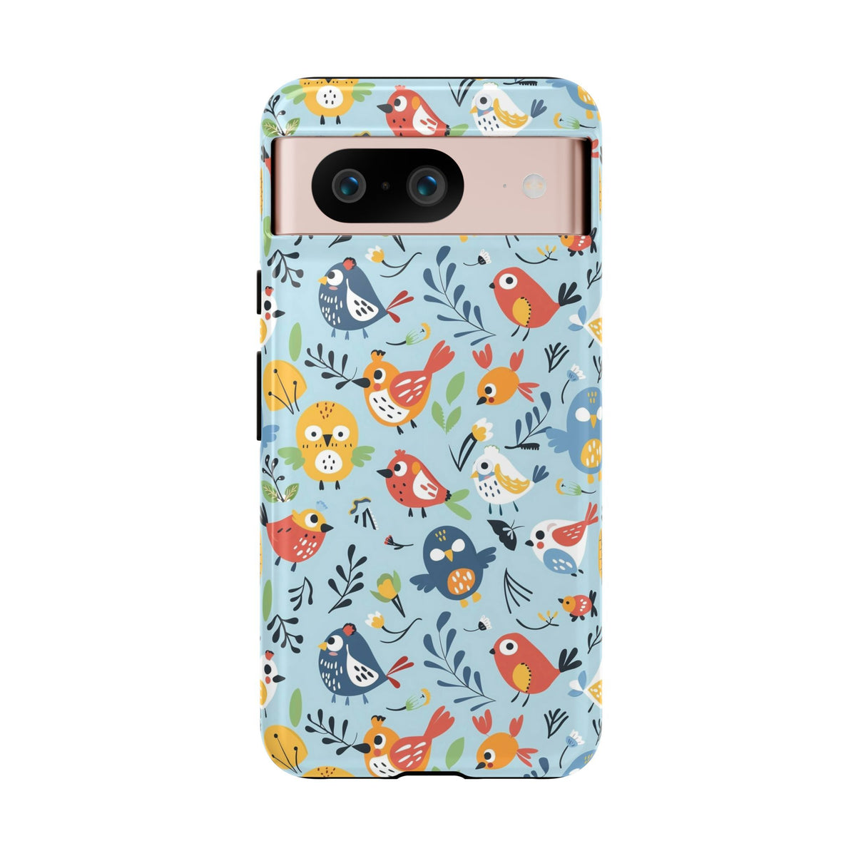 Birds Seamless Pattern Phone Case – Elegant and Timeless Avian Design 7