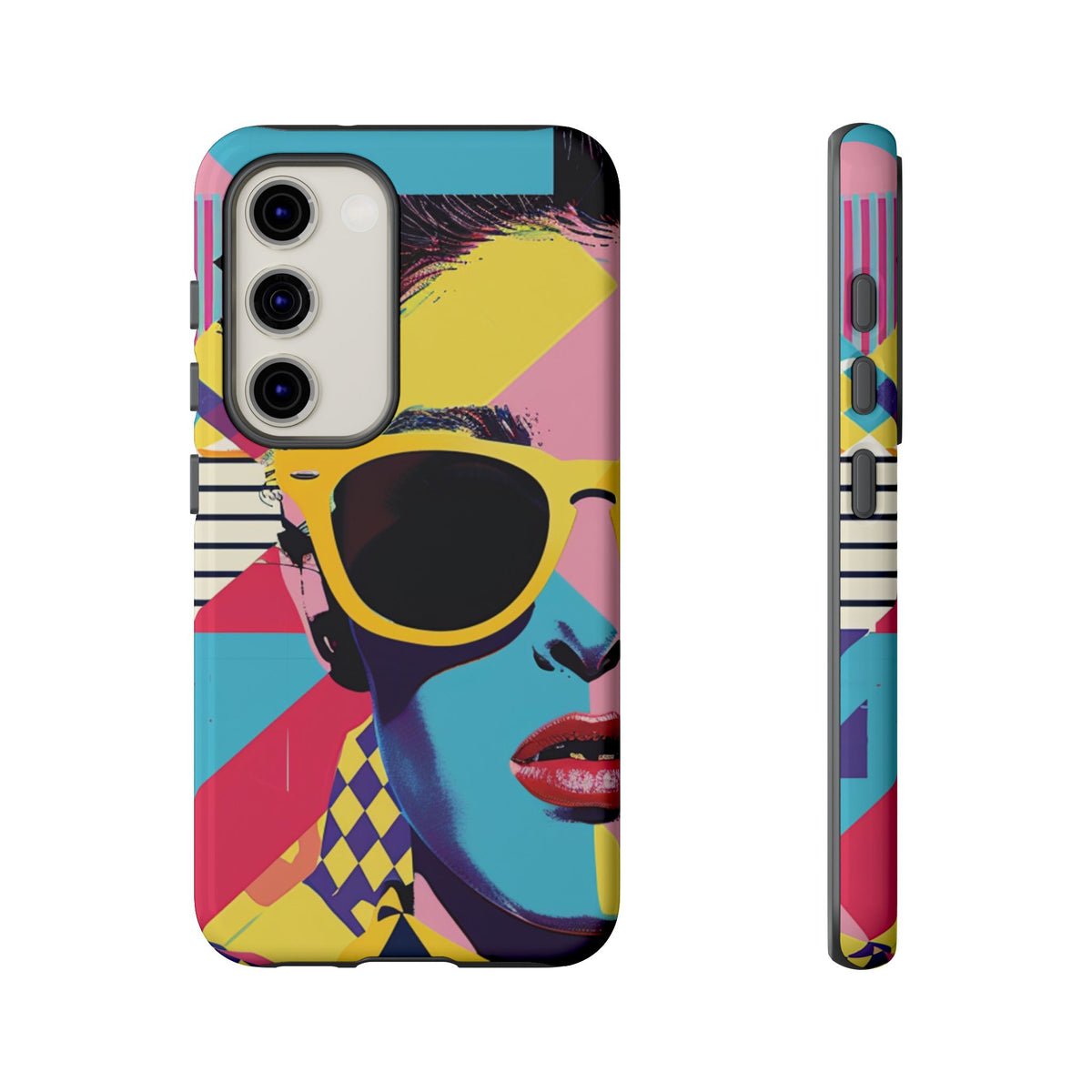 Retro 80s Seamless Phone Case – Vintage Style Meets Modern Protection 7