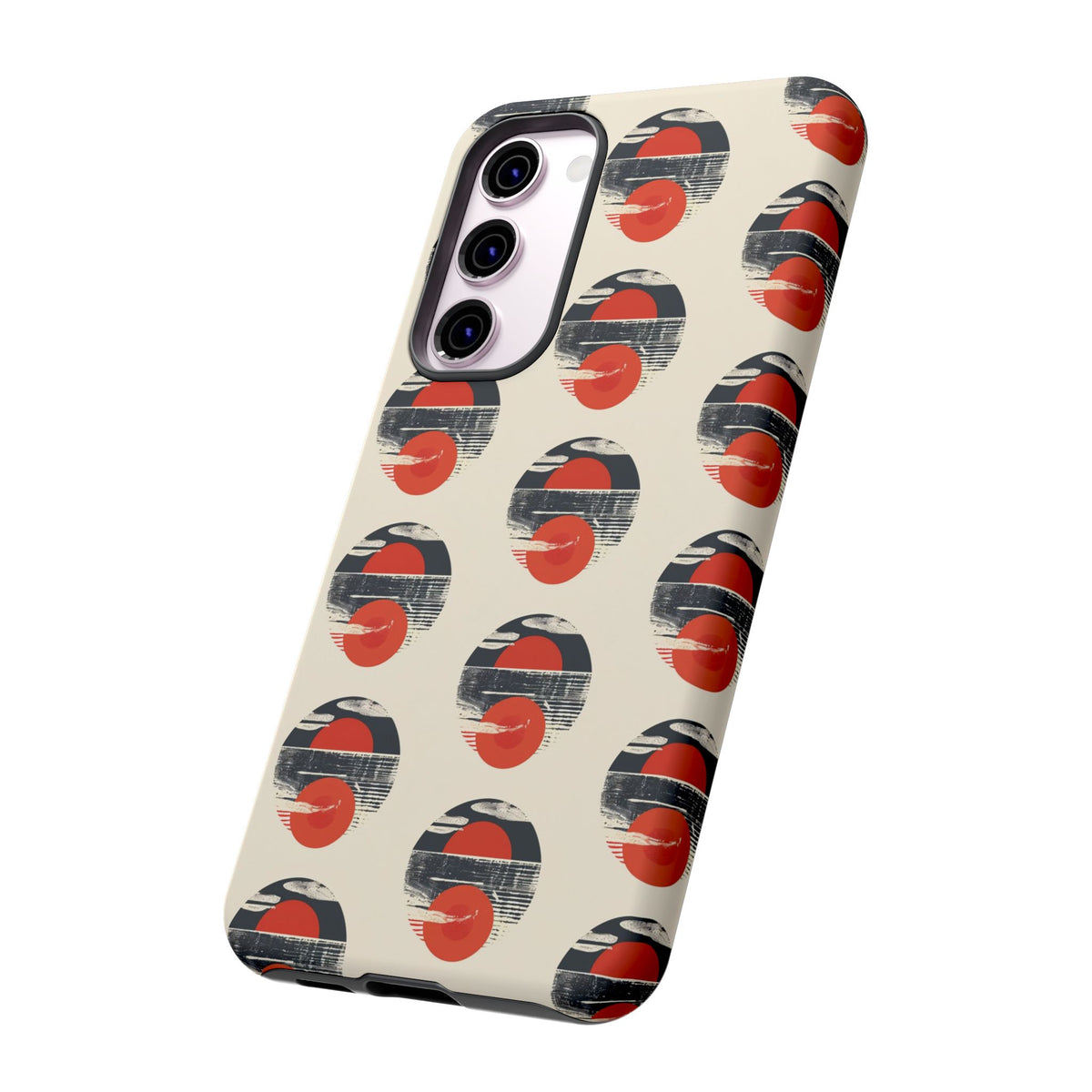 Japanese Pattern Phone Case – Elegant & Timeless Design for Your Phone 098