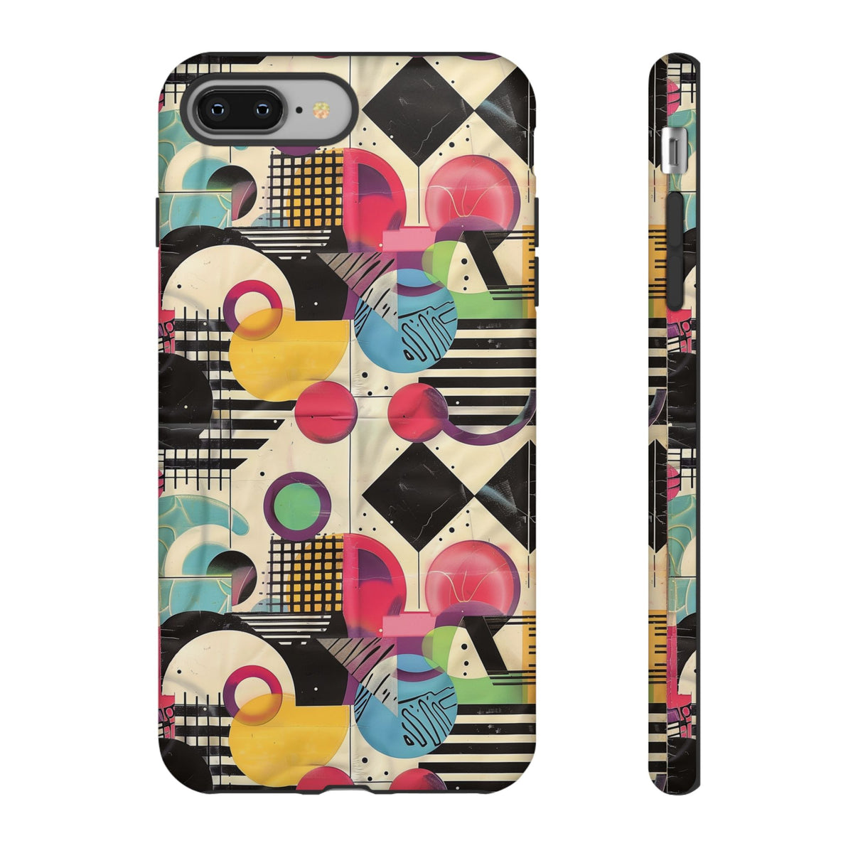 Retro 80s Seamless Phone Case – Vintage Style Meets Modern Protection 164