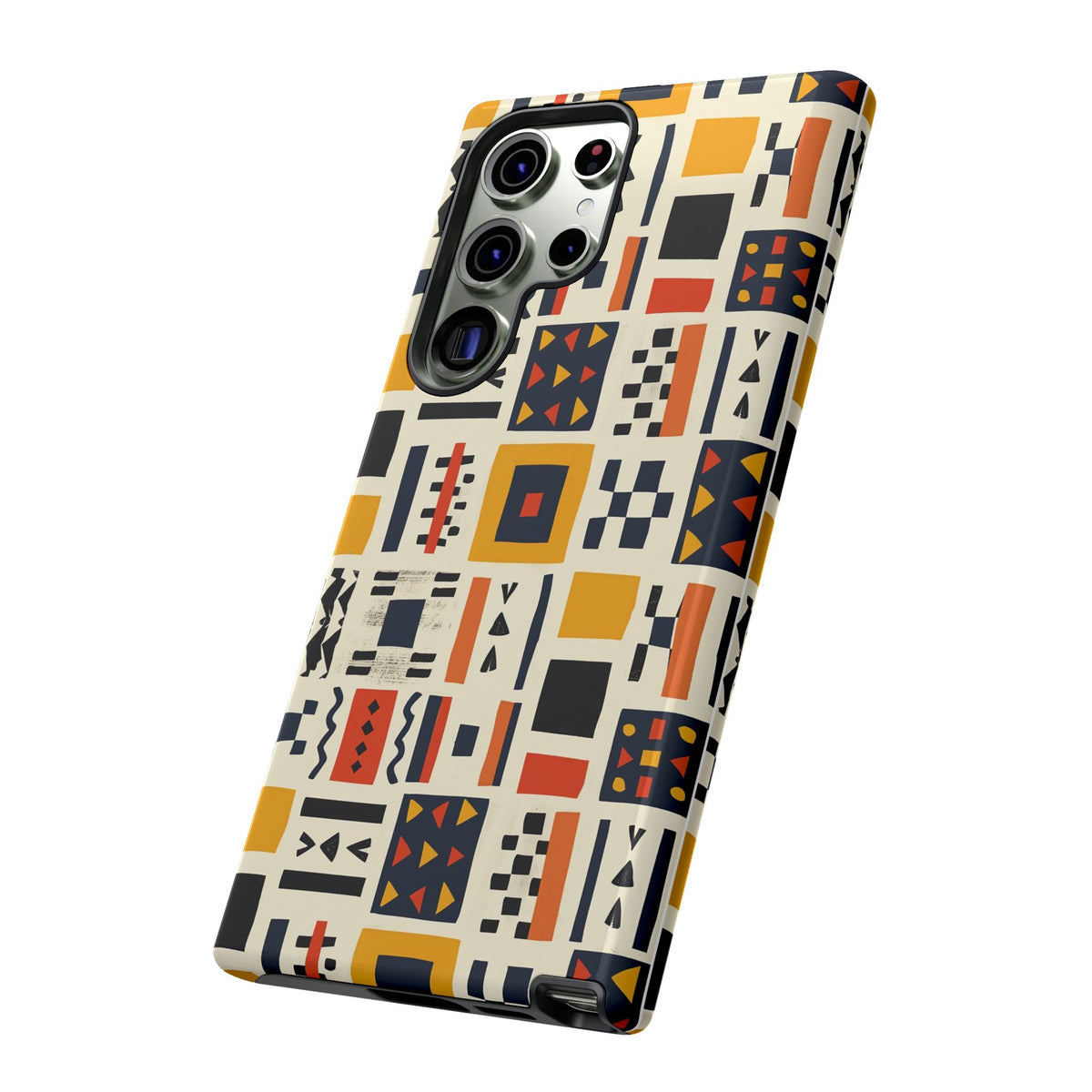 Stylish African Pattern Phone Case – Unique and Vibrant Protection 104