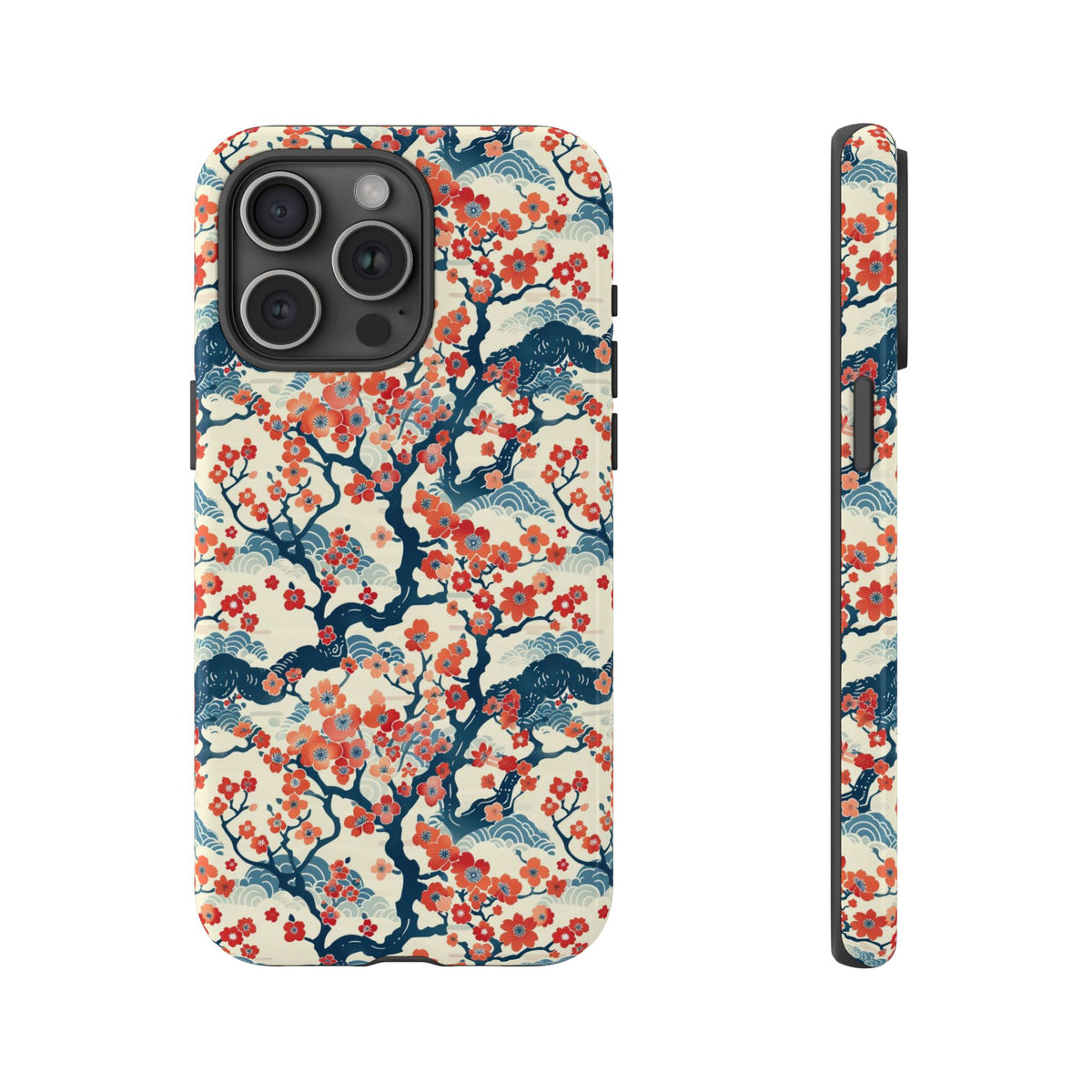 Japanese Pattern Phone Case – Elegant & Timeless Design for Your Phone 104