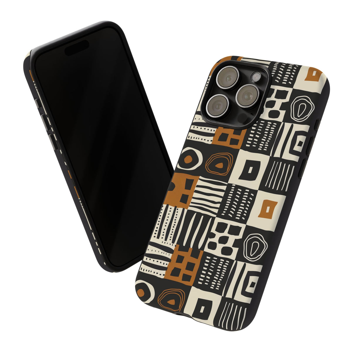 Stylish African Pattern Phone Case – Unique and Vibrant Protection 168