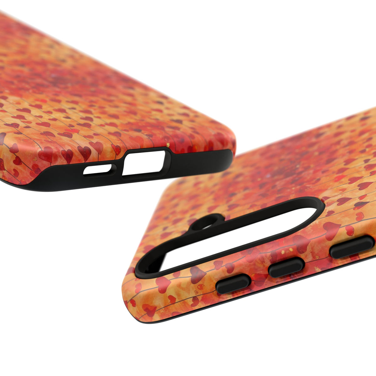 Heart Pattern Phone Case – Stylish & Loving Design for Your Device 827