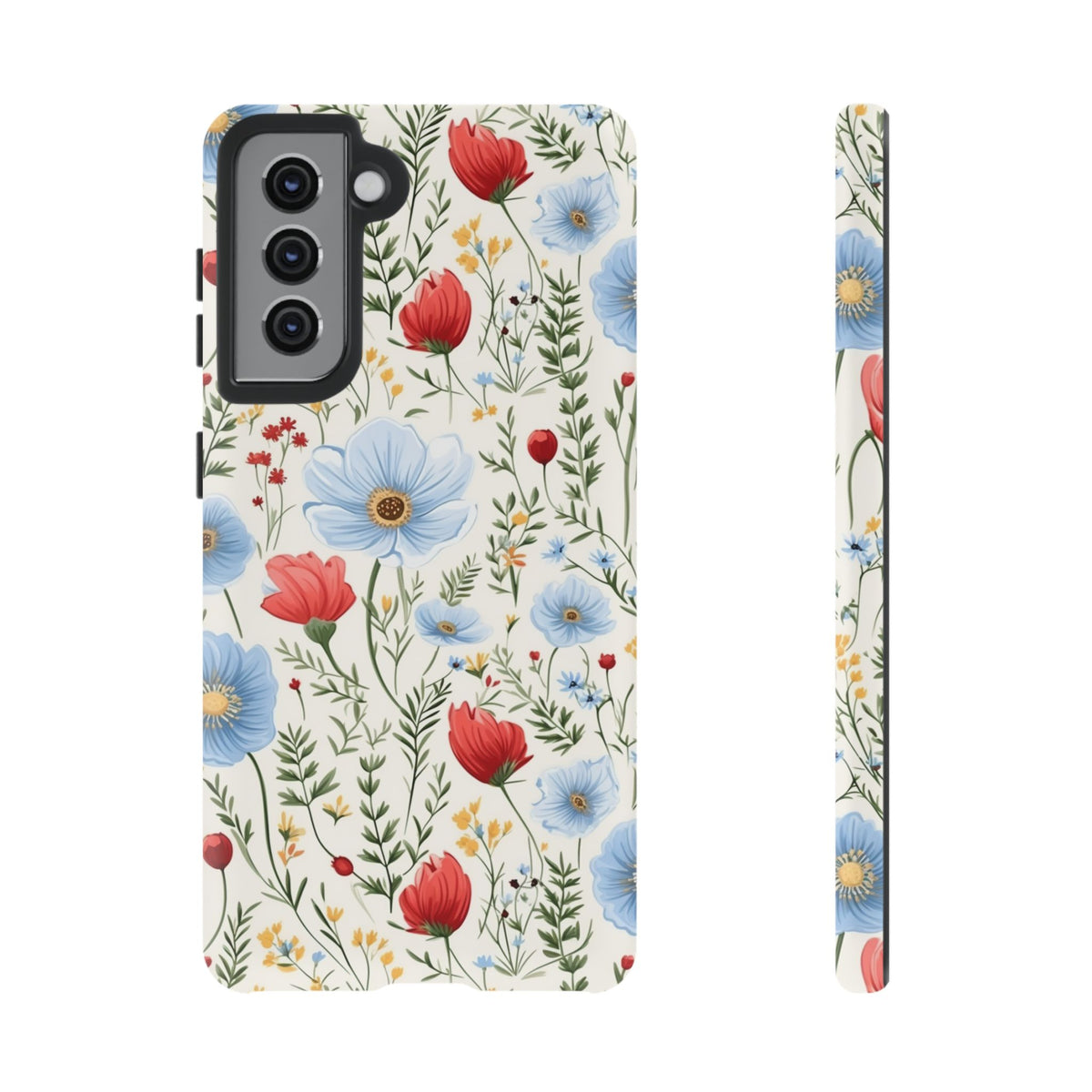 Wildflower Design Phone Case – Beautiful Nature-Inspired Floral Pattern