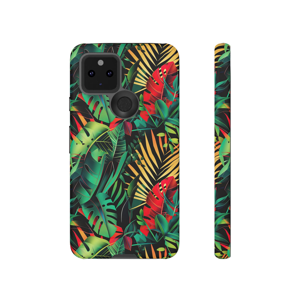 Jungle Collage Phone Case – Vibrant & Durable Nature-Inspired Protection