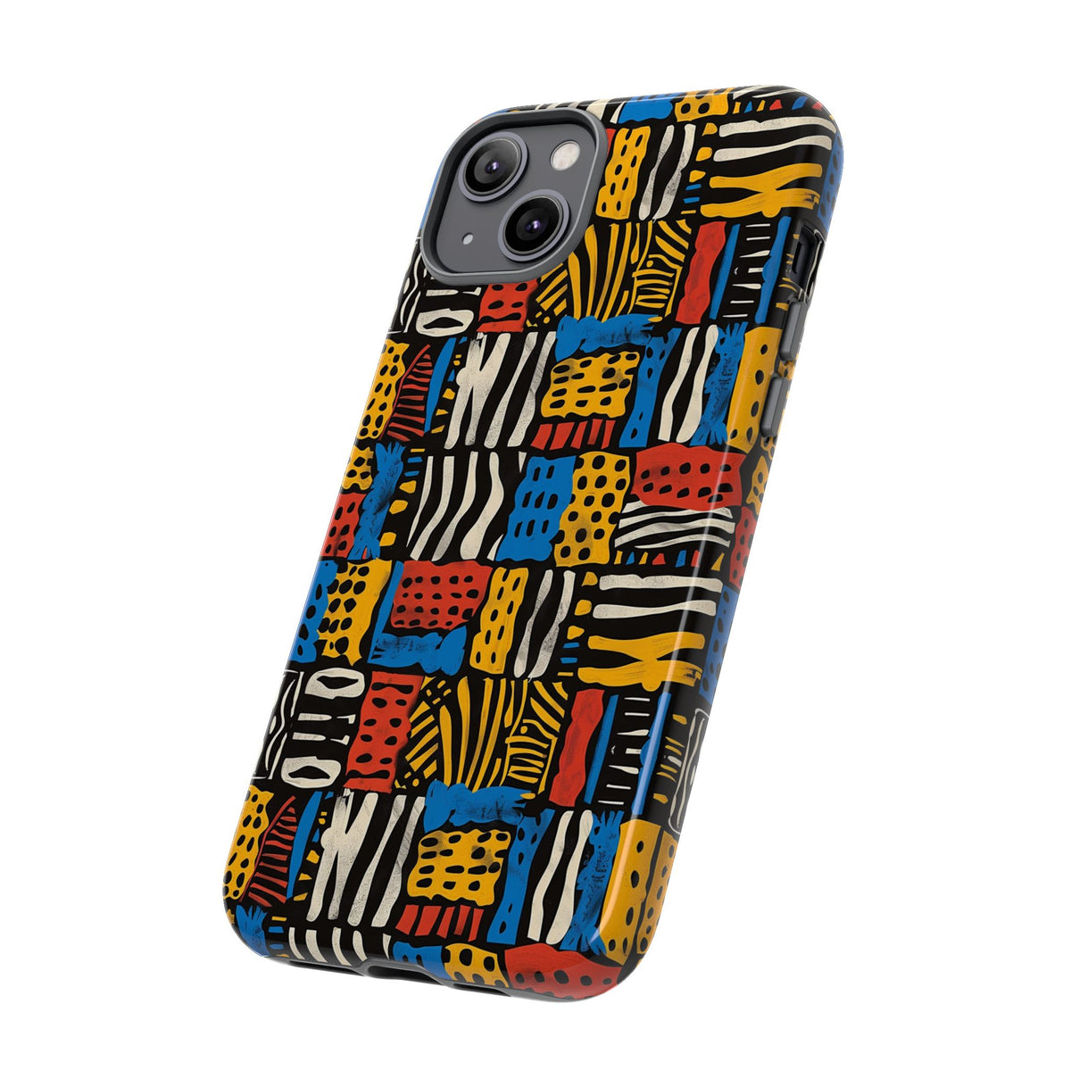 Stylish African Pattern Phone Case – Unique and Vibrant Protection 179