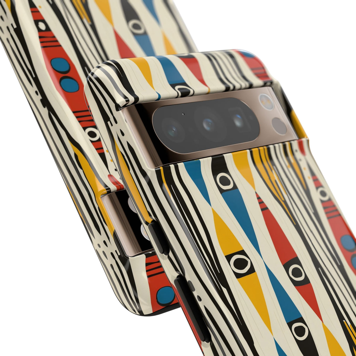 Stylish African Pattern Phone Case – Unique and Vibrant Protection 202