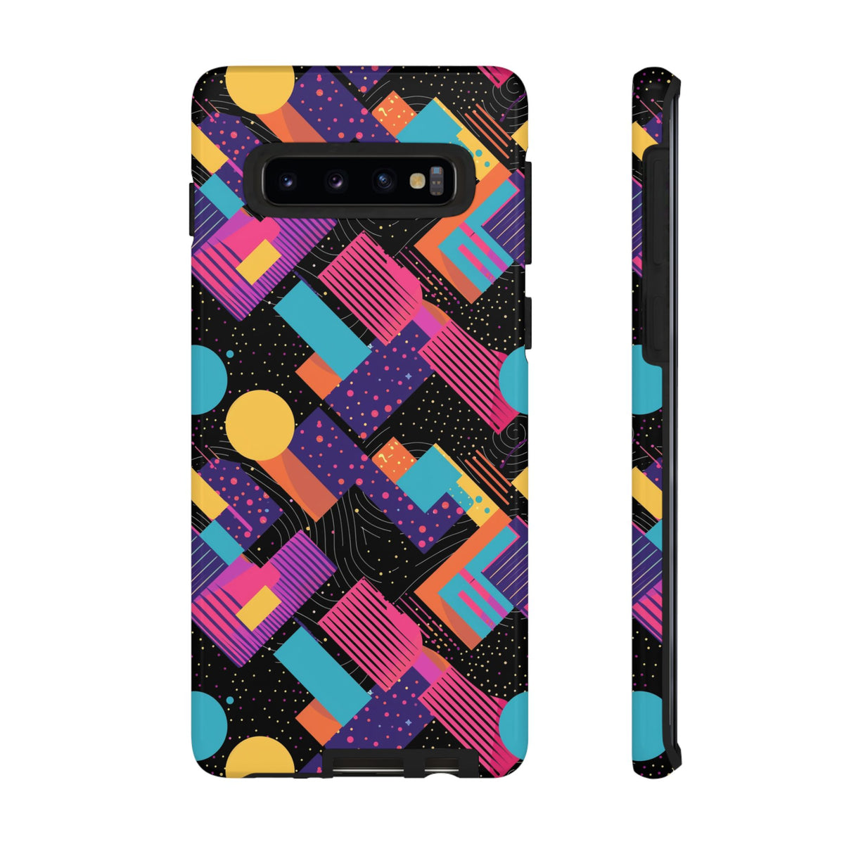 Retro 80s Seamless Phone Case – Vintage Style Meets Modern Protection 088