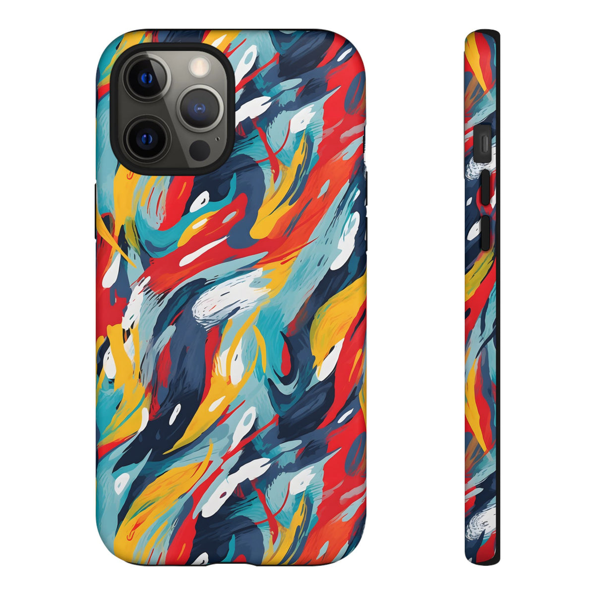 Tough CasesAbstract Painting Design Phone Case – Modern Art-Inspired Phone Cover 8