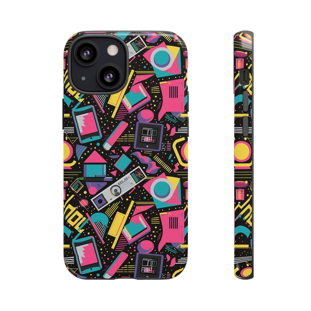 Retro 80s Seamless Phone Case – Vintage Style Meets Modern Protection 192