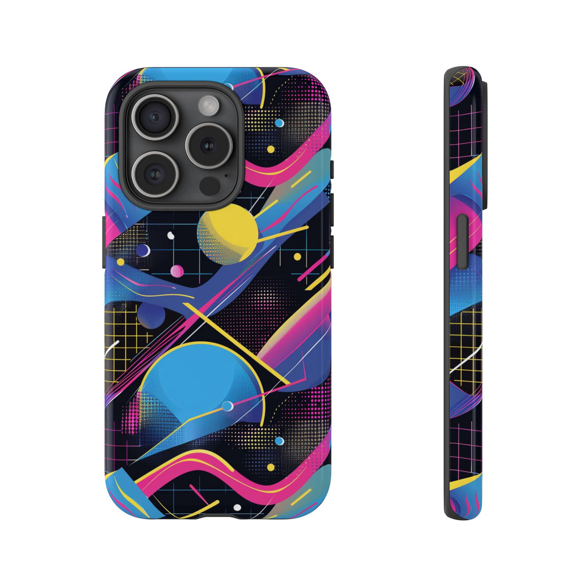 Retro 80s Seamless Phone Case – Vintage Style Meets Modern Protection 14