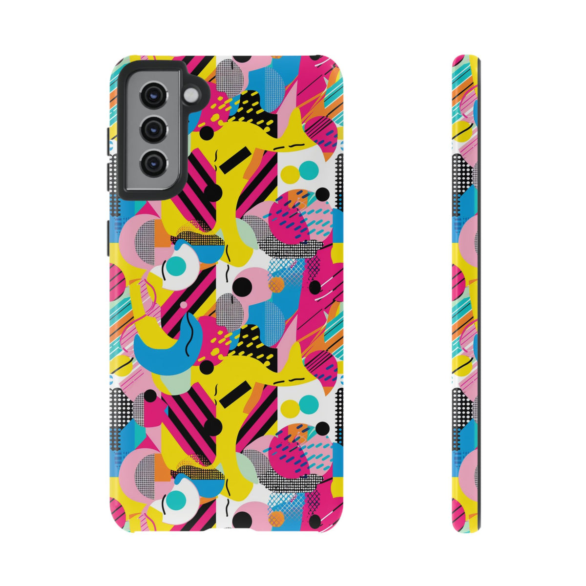 Retro 80s Seamless Phone Case – Vintage Style Meets Modern Protection 091