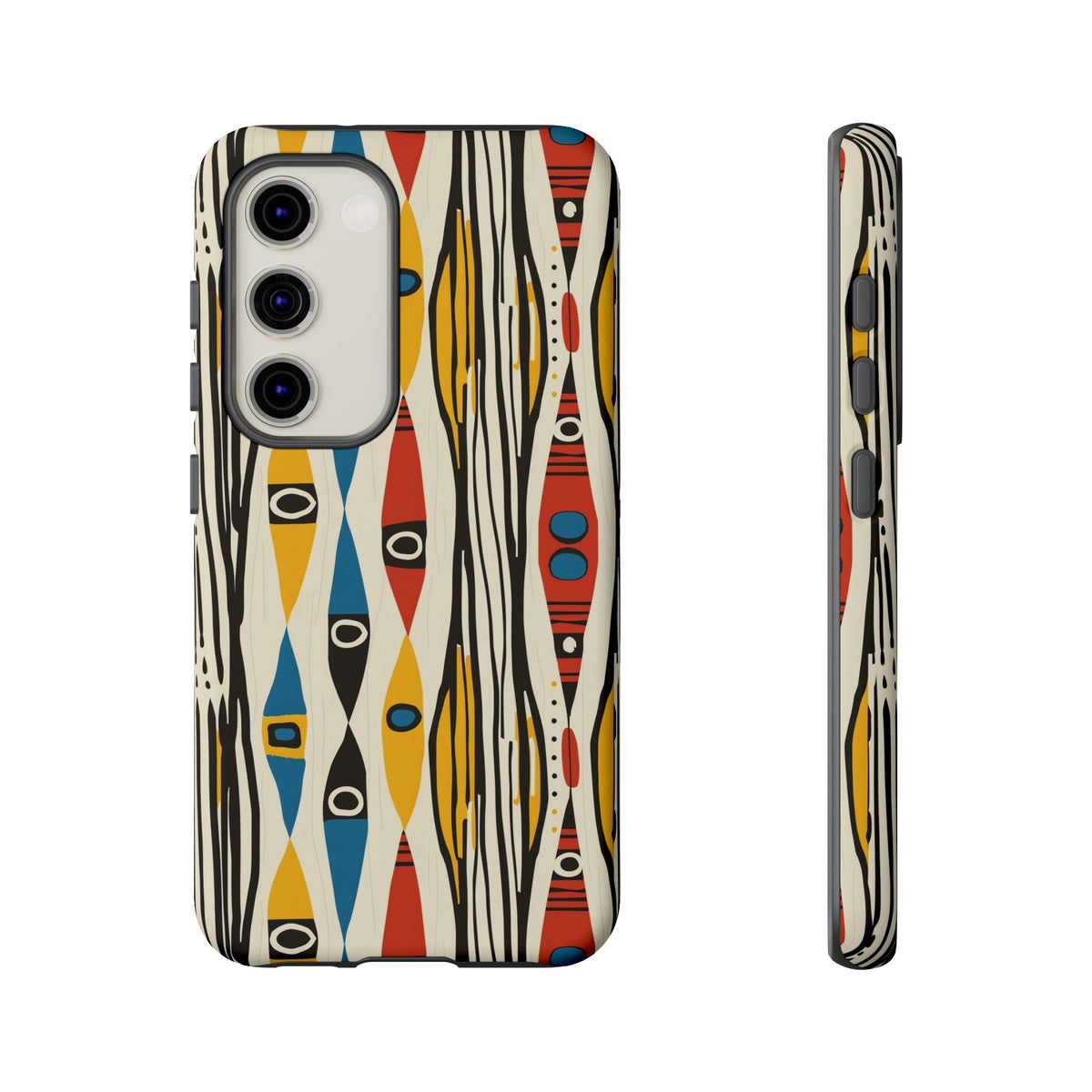 Stylish African Pattern Phone Case – Unique and Vibrant Protection 202