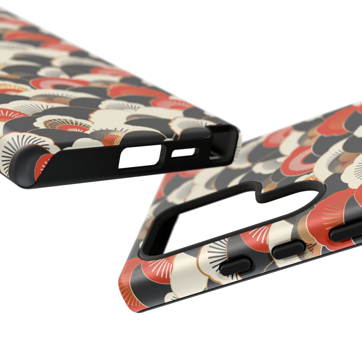 Japanese Pattern Phone Case – Elegant & Timeless Design for Your Phone 080