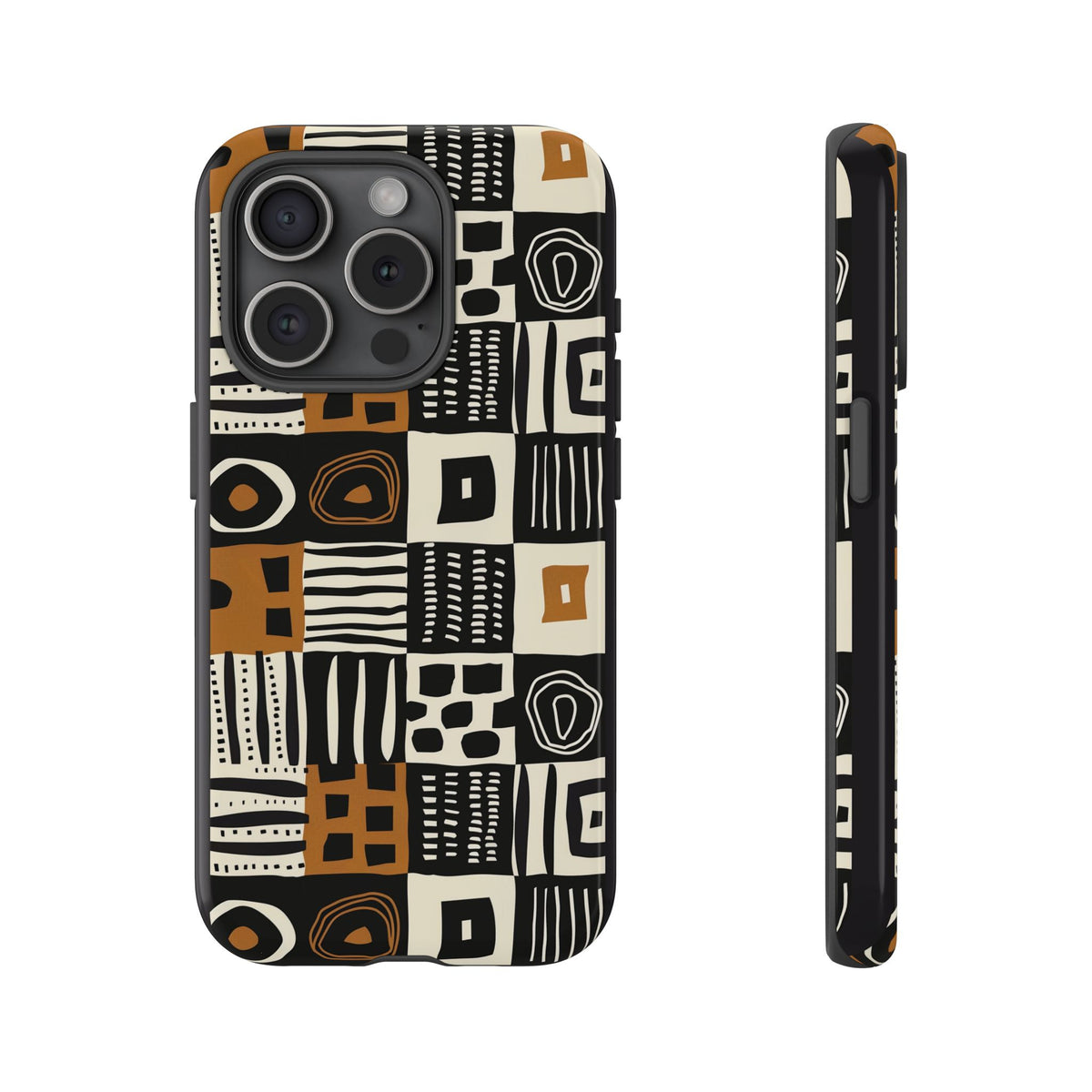Stylish African Pattern Phone Case – Unique and Vibrant Protection 168