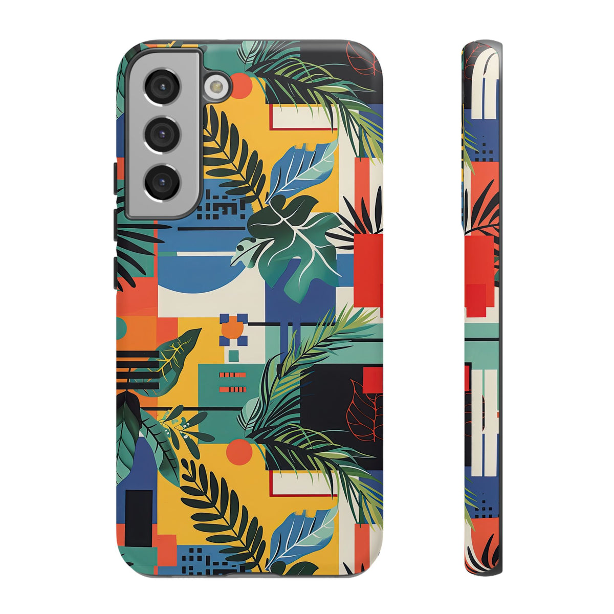 Jungle Collage Phone Case – Vibrant & Durable Nature-Inspired Protection