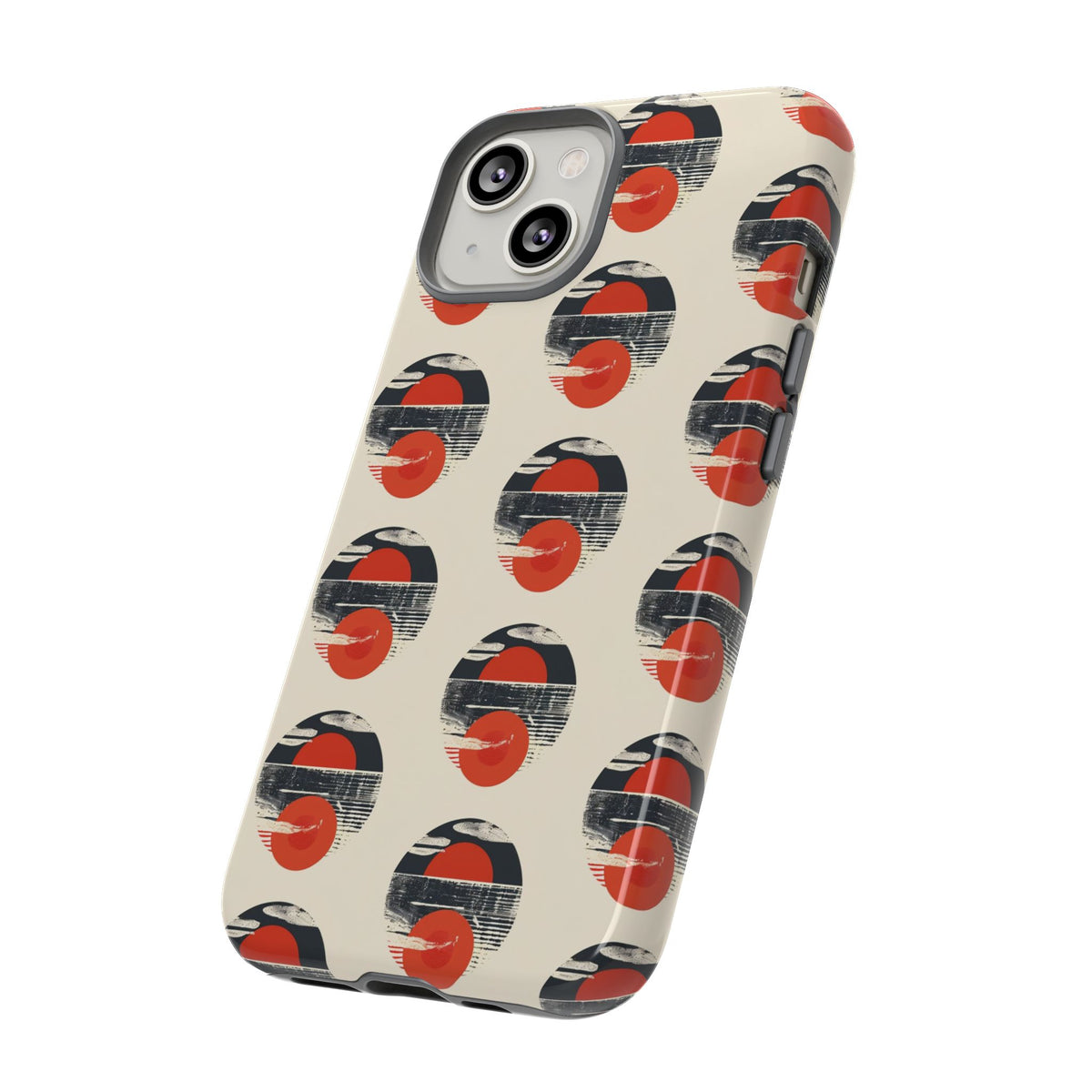 Japanese Pattern Phone Case – Elegant & Timeless Design for Your Phone 098