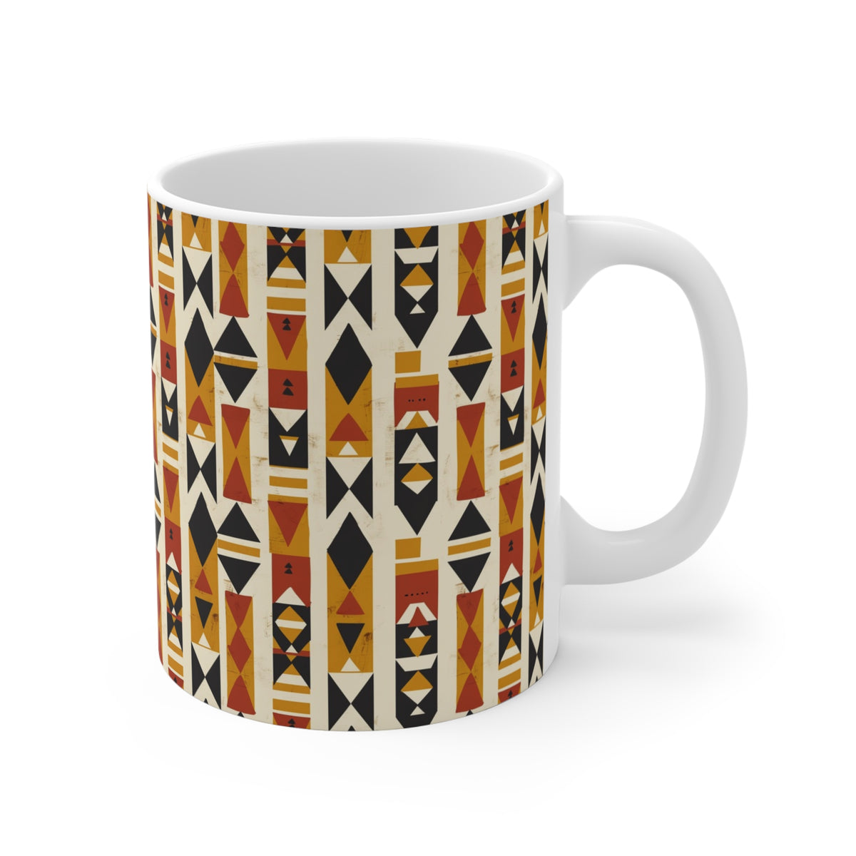 All-Over African Pattern Coffee Mug 480