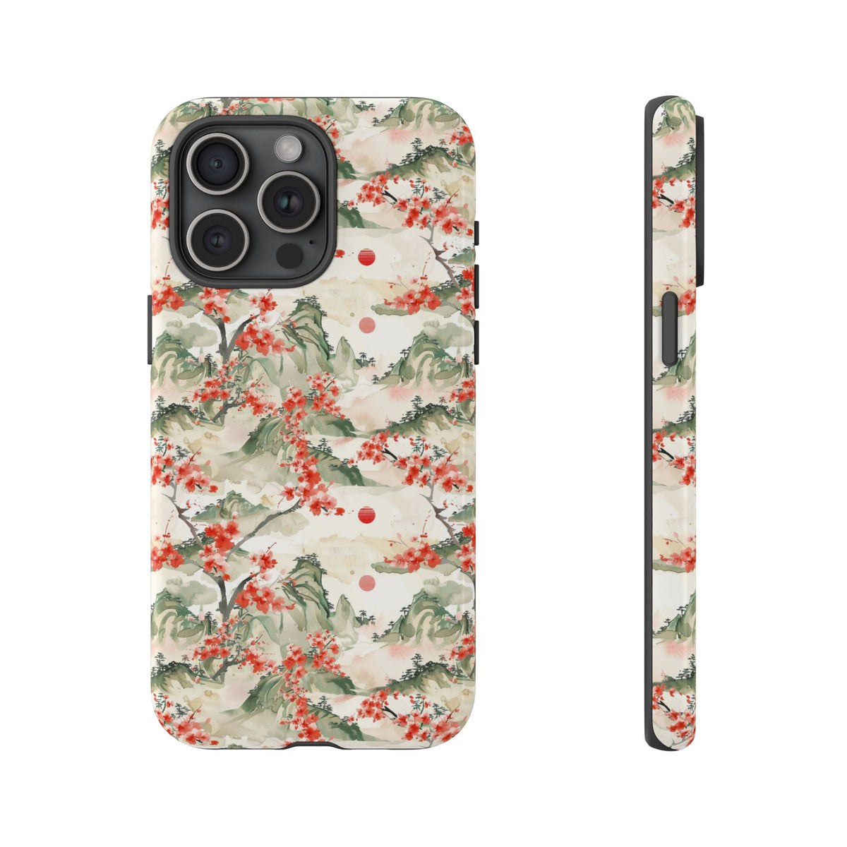 Japanese Pattern Phone Case – Elegant & Timeless Design for Your Phone 089