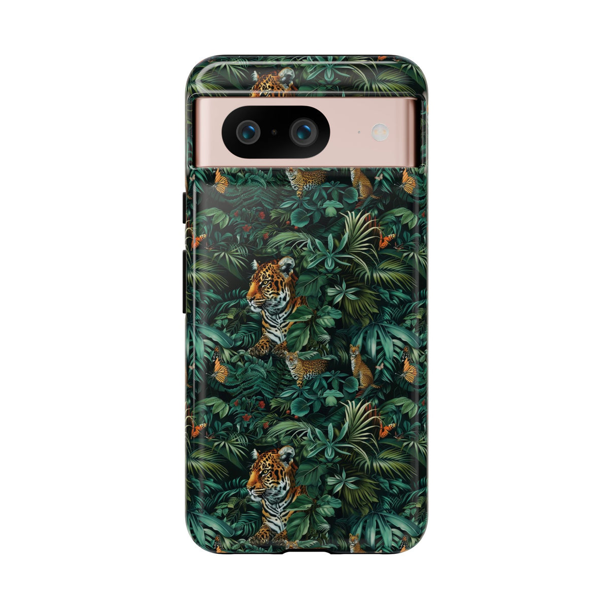 Jungle Pattern Phone Case – Exotic & Lush Design for Your Phone 326