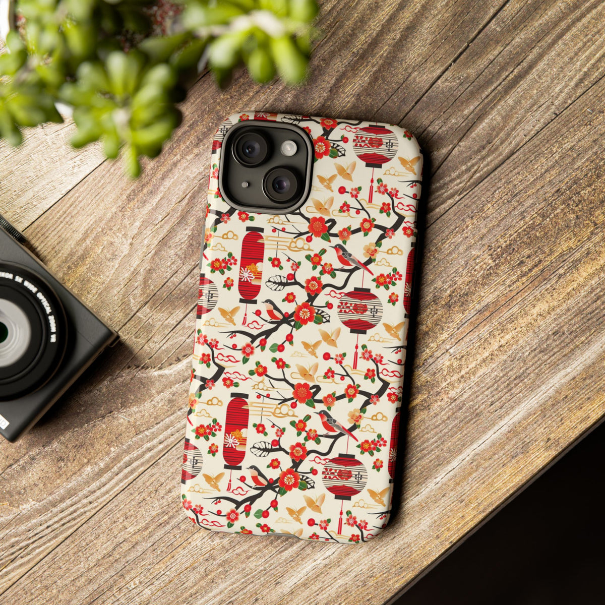 Japanese Pattern Phone Case – Elegant & Timeless Design for Your Phone 116