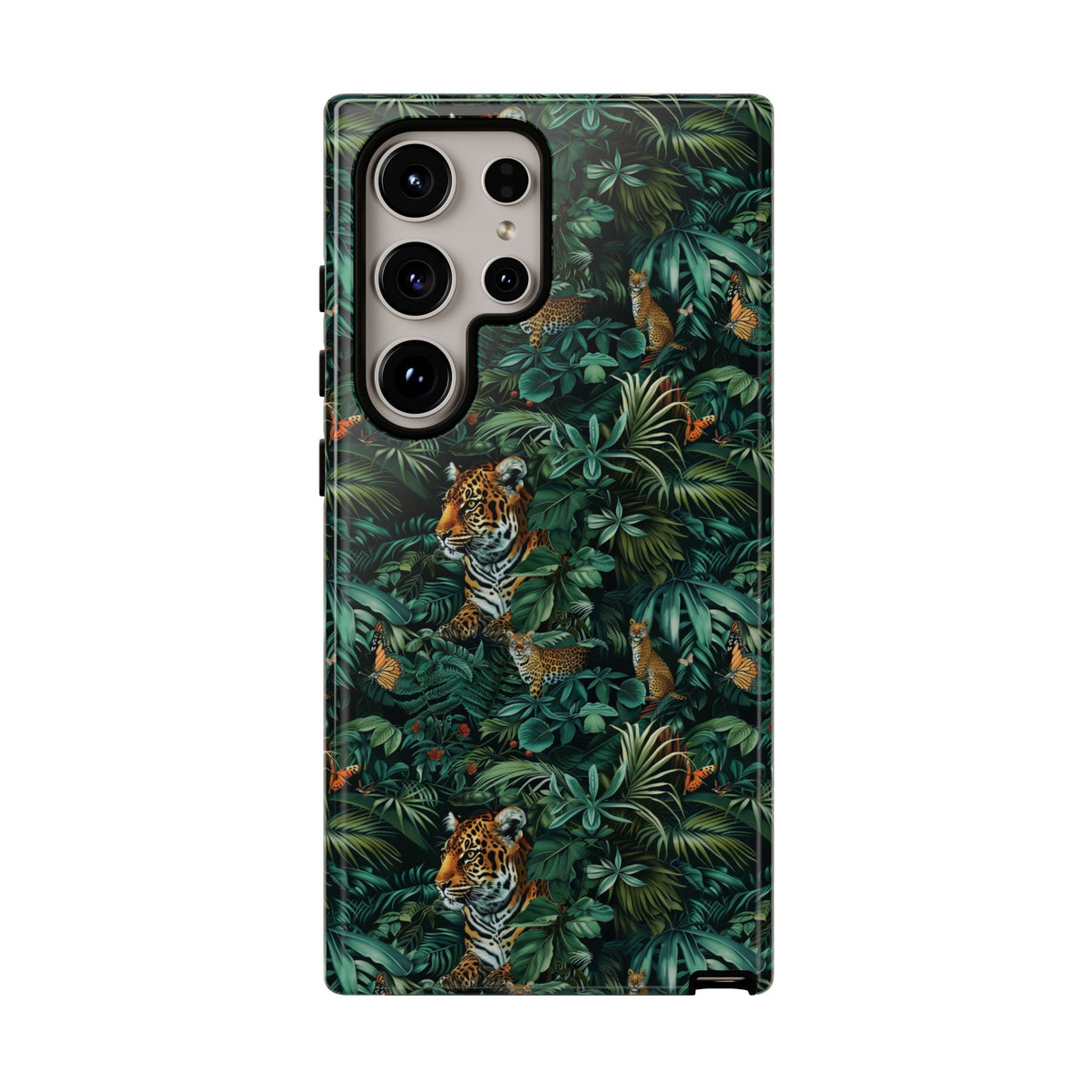 Jungle Pattern Phone Case – Exotic & Lush Design for Your Phone 326