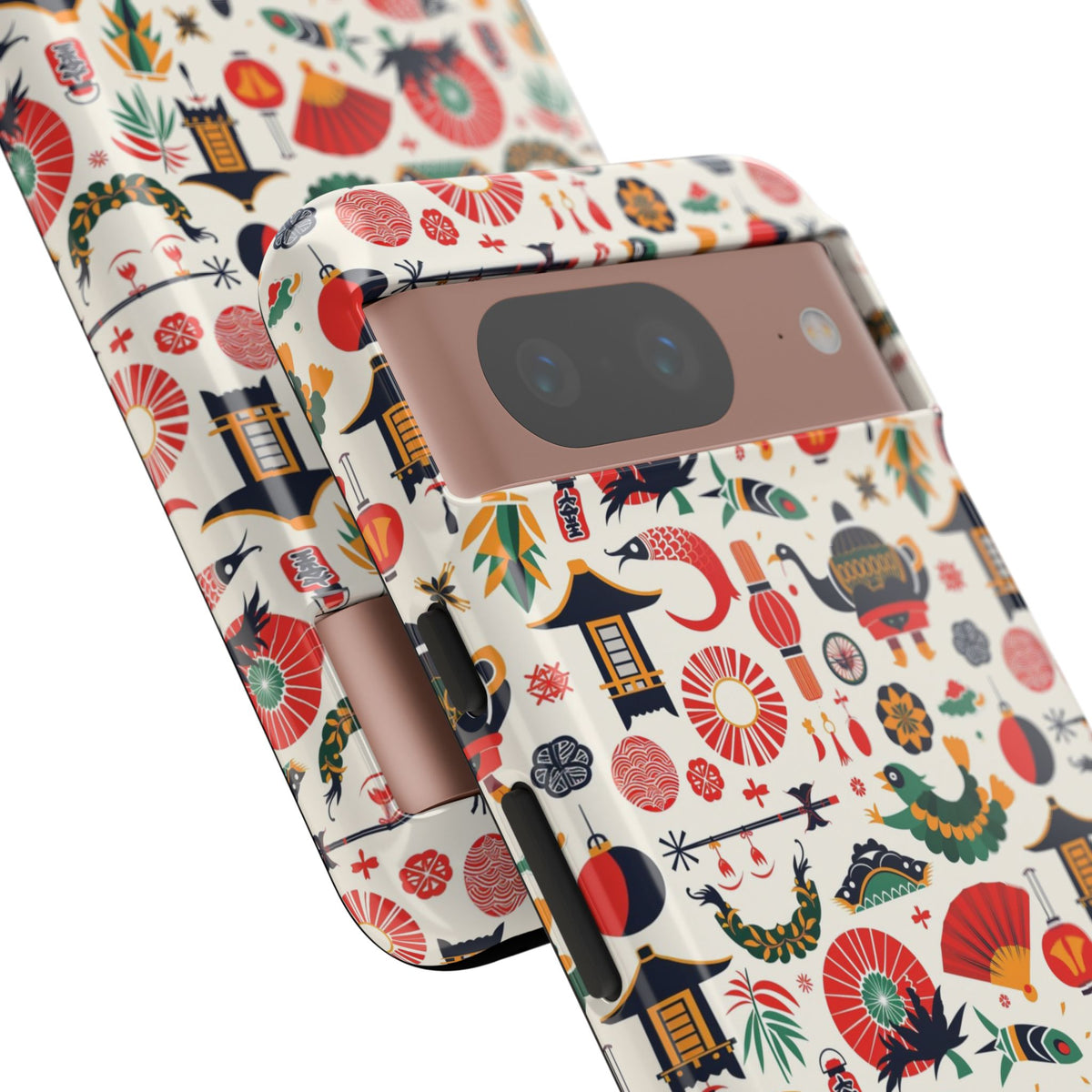 Japanese Pattern Phone Case – Elegant & Timeless Design for Your Phone 461