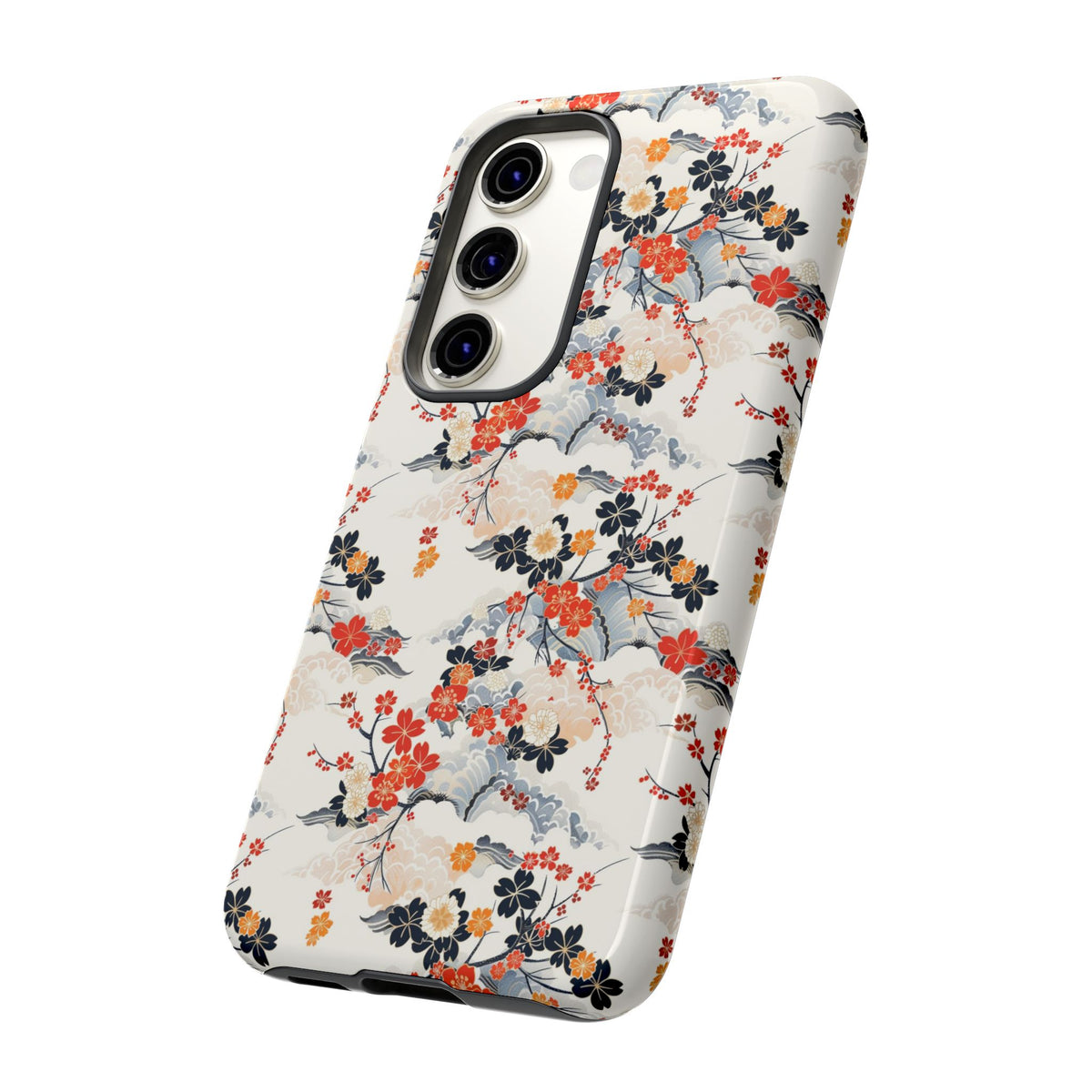 Japanese Pattern Phone Case – Elegant & Timeless Design for Your Phone 302