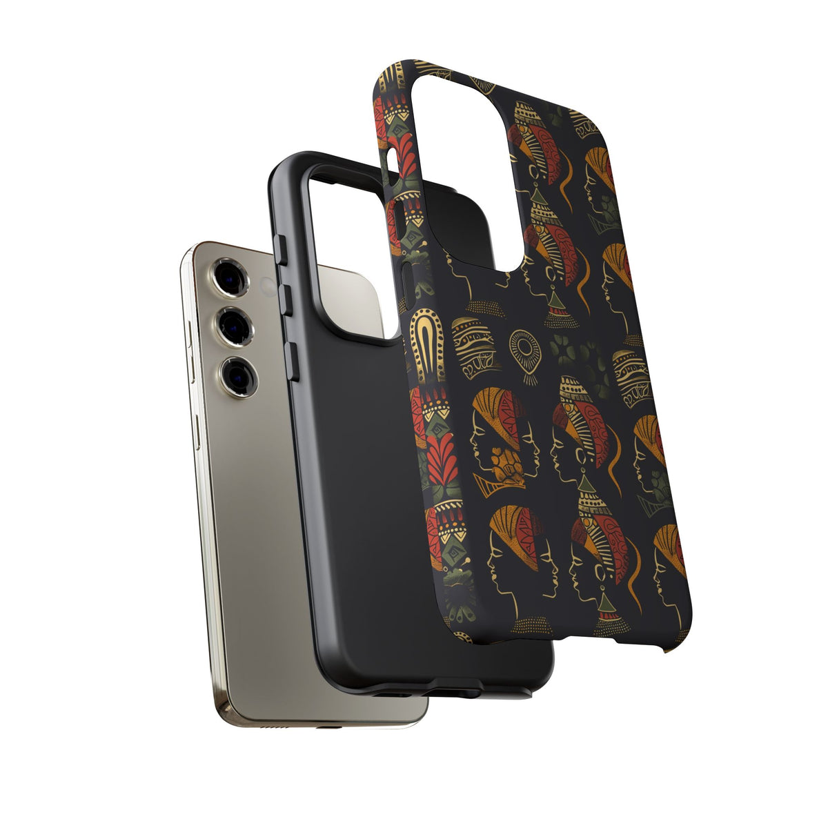 Stylish African Pattern Phone Case – Unique and Vibrant Protection 244