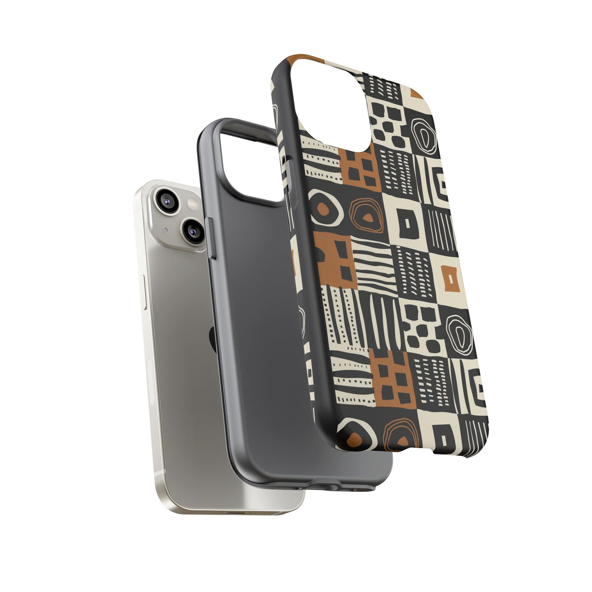 Stylish African Pattern Phone Case – Unique and Vibrant Protection 168