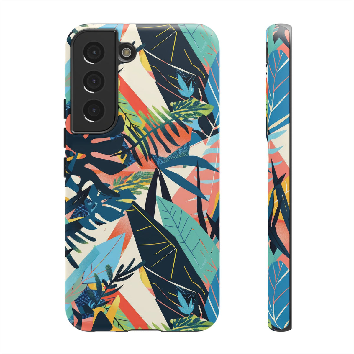 Jungle Collage Phone Case – Vibrant & Durable