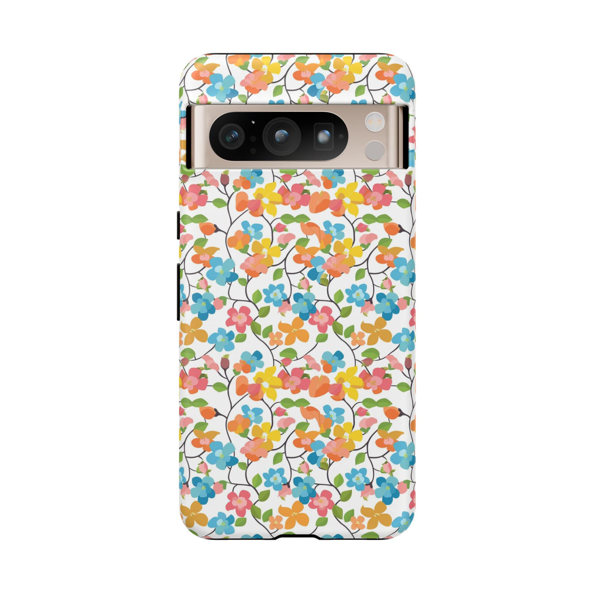 Spring Pattern Phone Case – Fresh & Vibrant Design for Your Phone 407