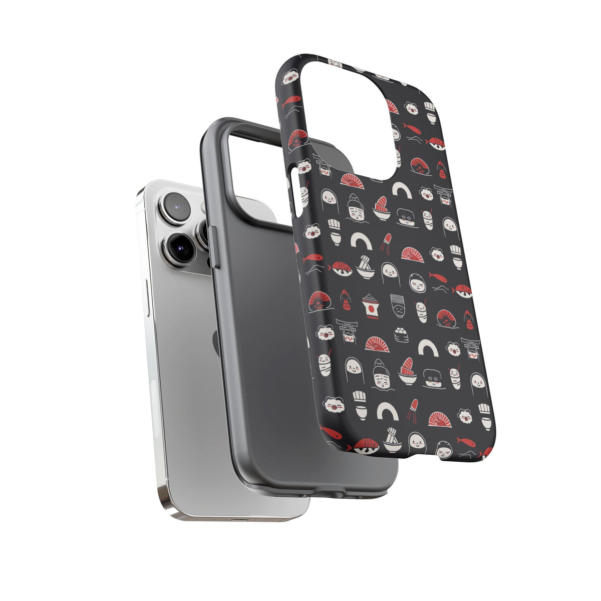 Japanese Pattern Phone Case – Elegant & Timeless Design for Your Phone 456