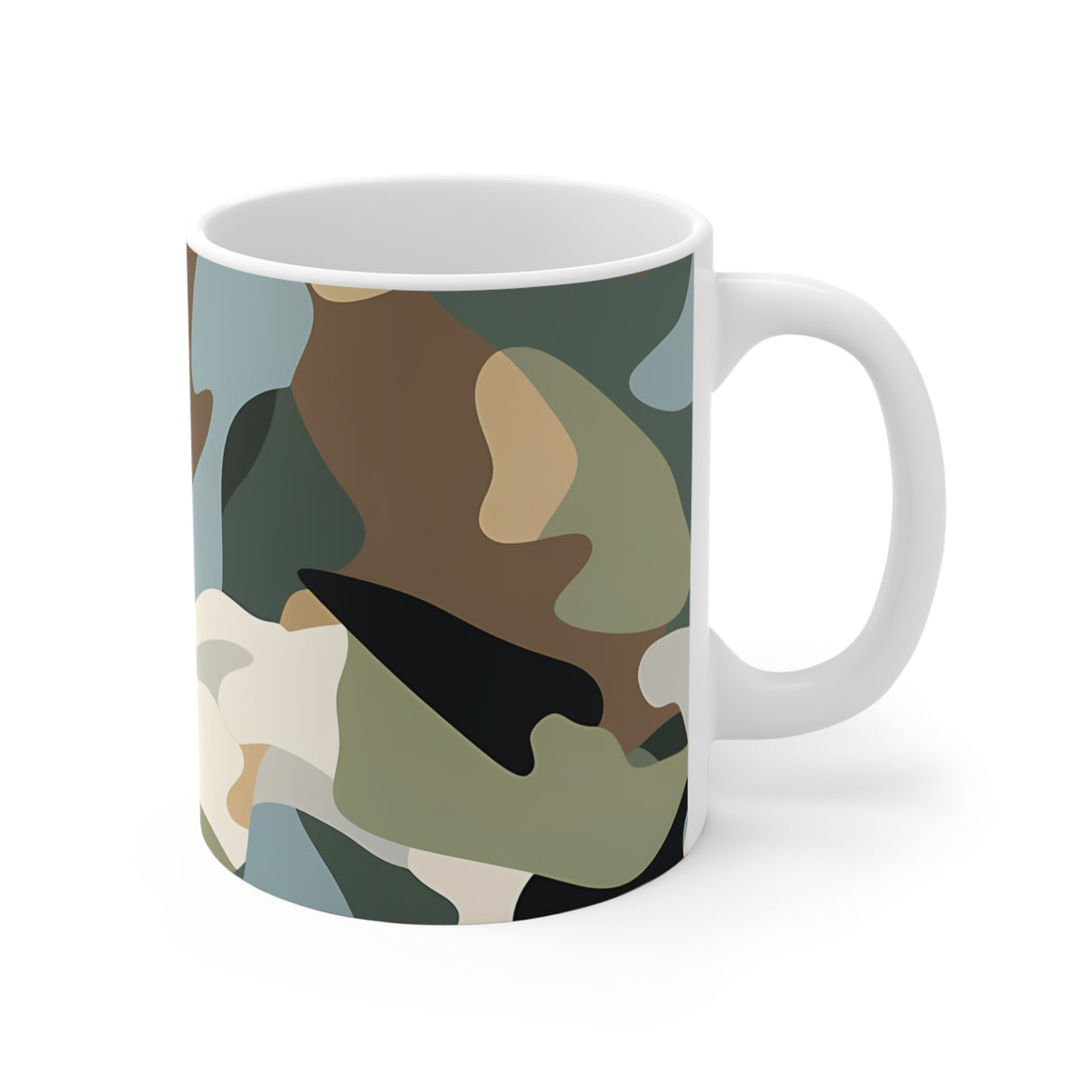 All-Over Camouflage Pattern Coffee Mug 43