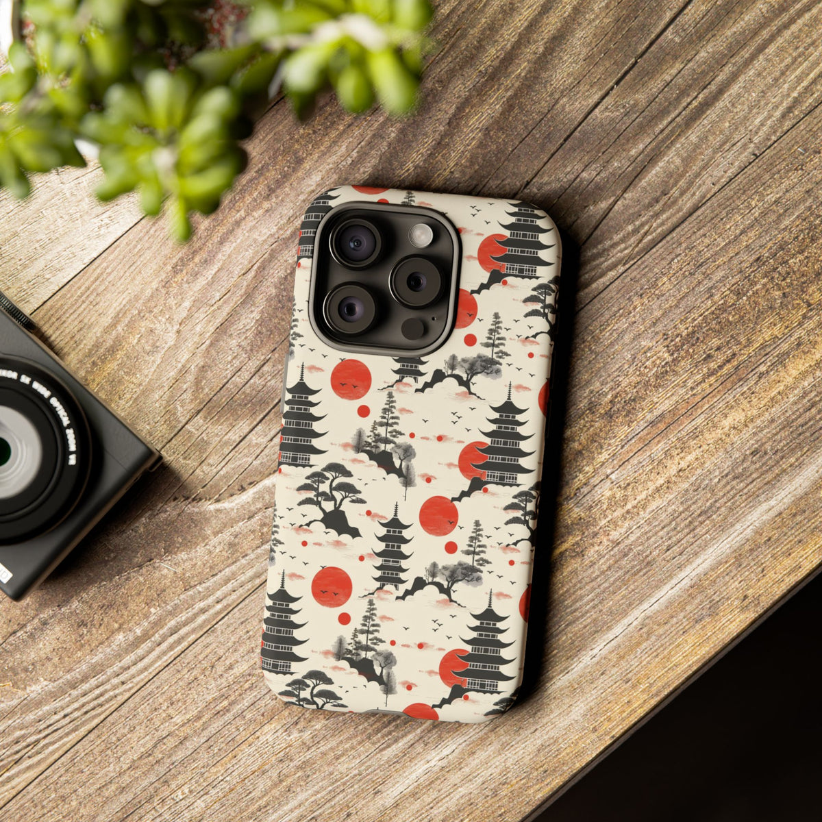 Japanese Pattern Phone Case – Elegant & Timeless Design for Your Phone 152