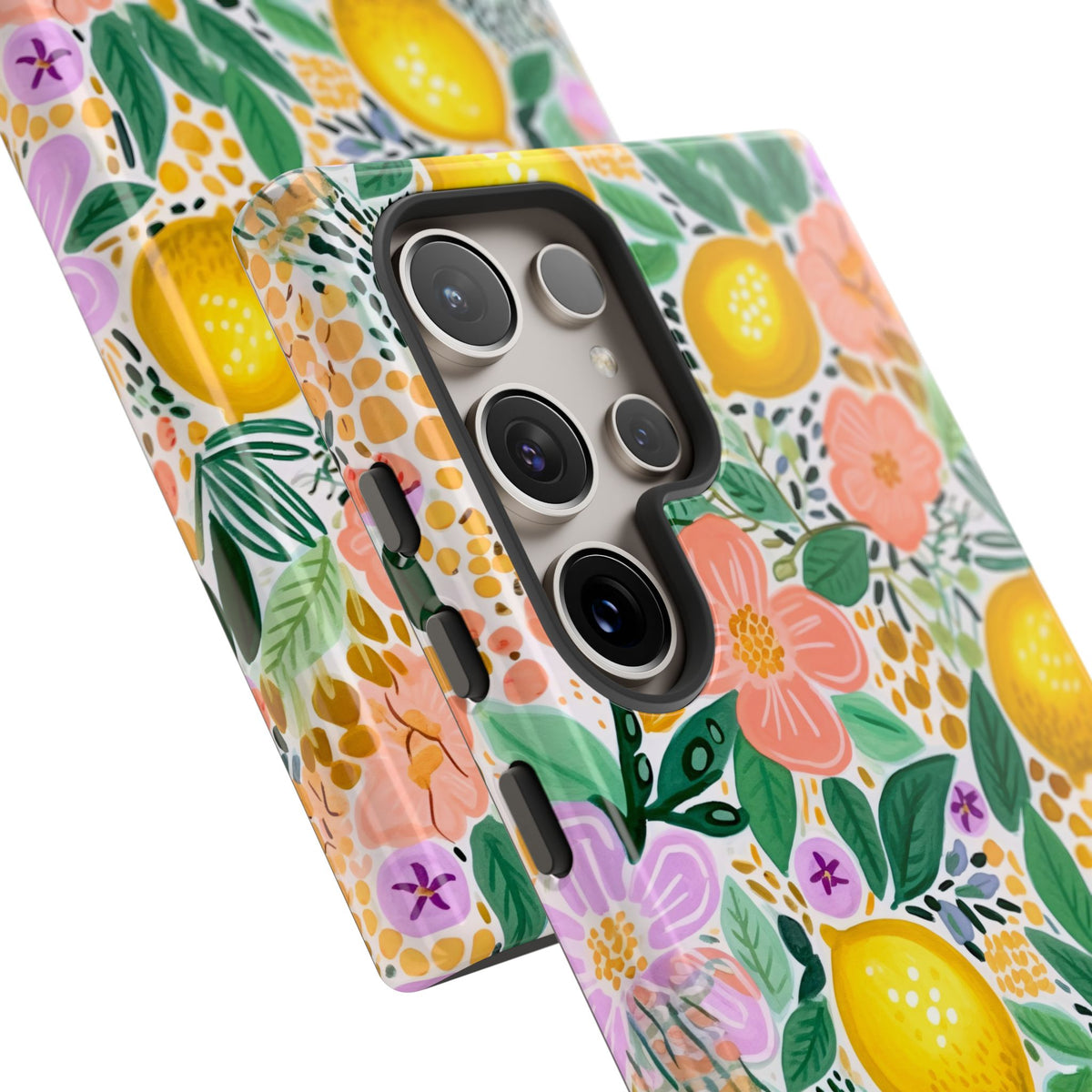 Cute Summer Lemons Phone Case – Refreshing Citrus Design for Your Phone