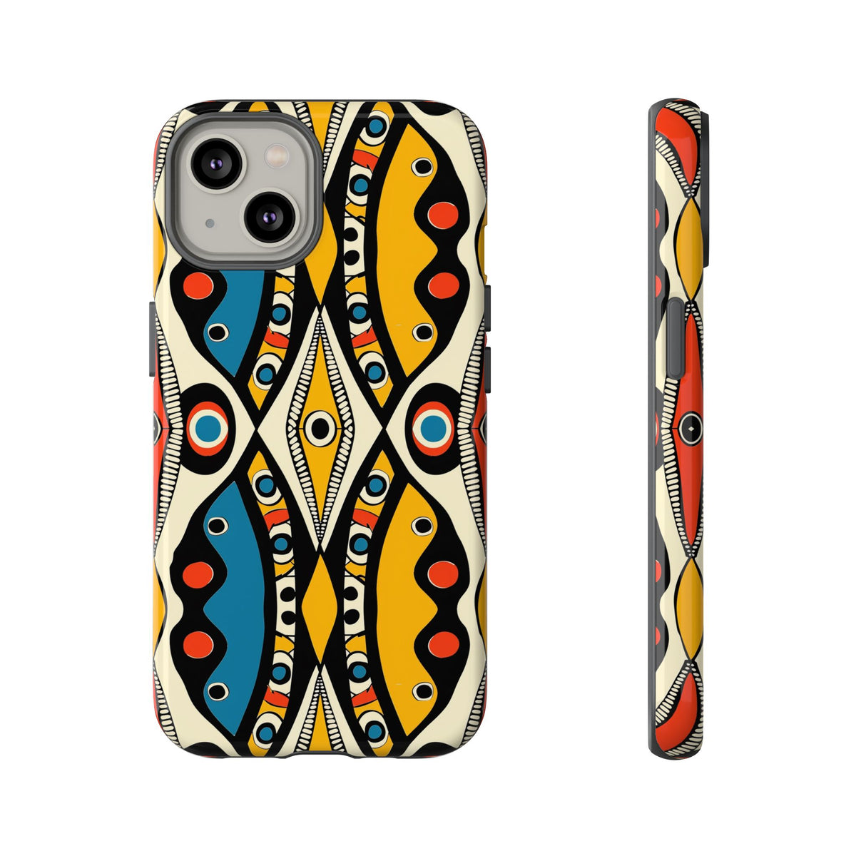 Stylish African Pattern Phone Case – Unique and Vibrant Protection 180