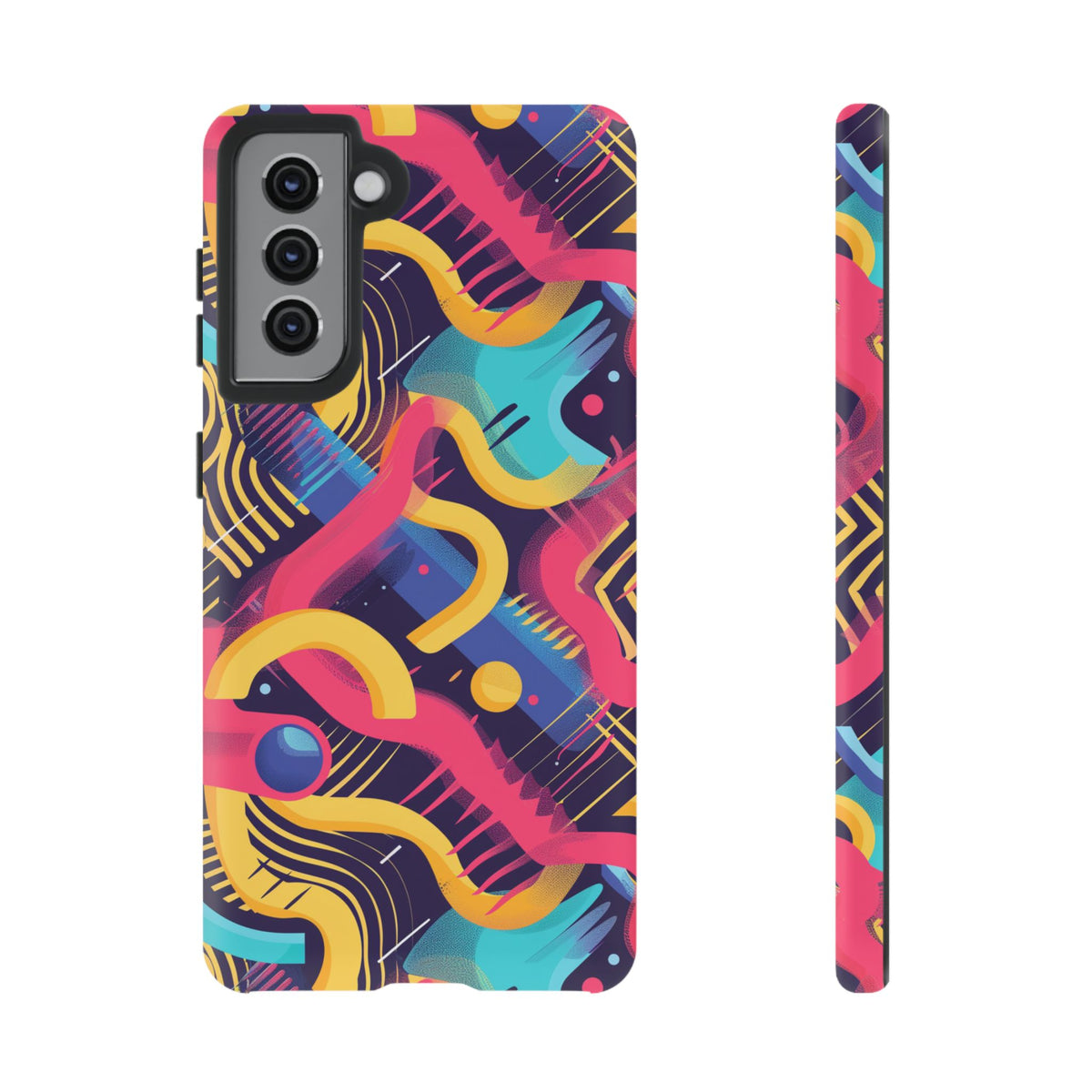 Retro 80s Seamless Phone Case – Vintage Style Meets Modern Protection 2