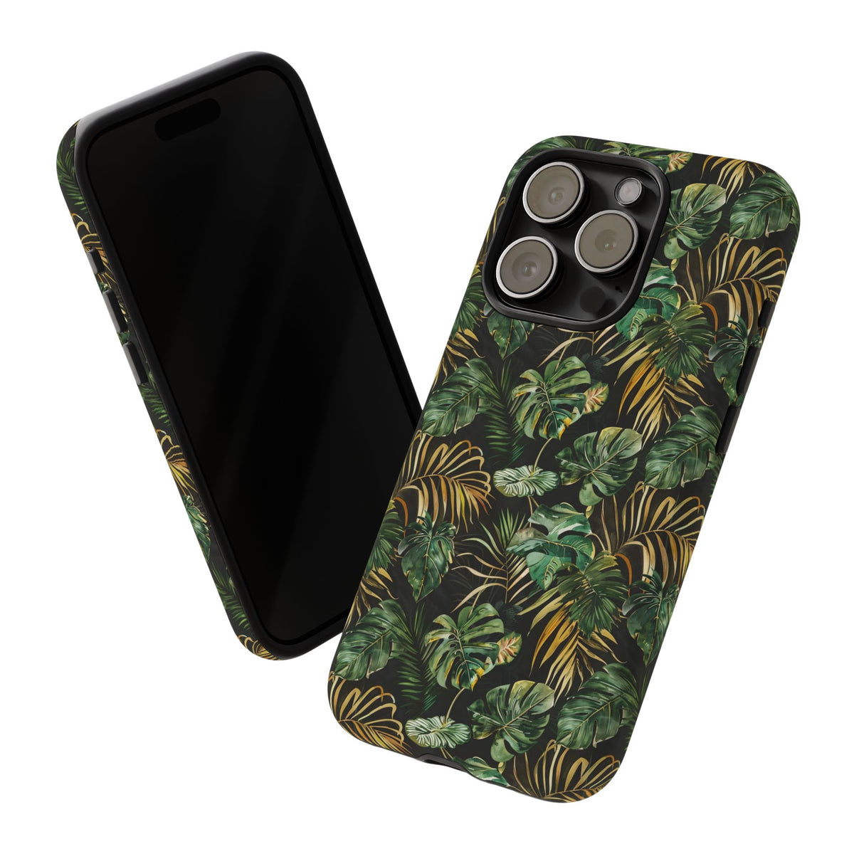 Jungle Pattern Phone Case – Exotic & Lush Design for Your Phone 334