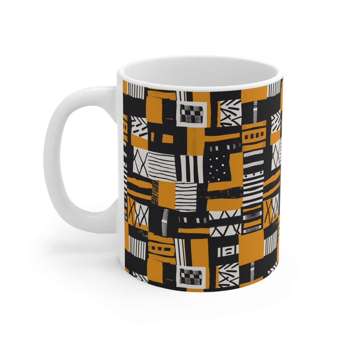 All-Over African Pattern Coffee Mug 694